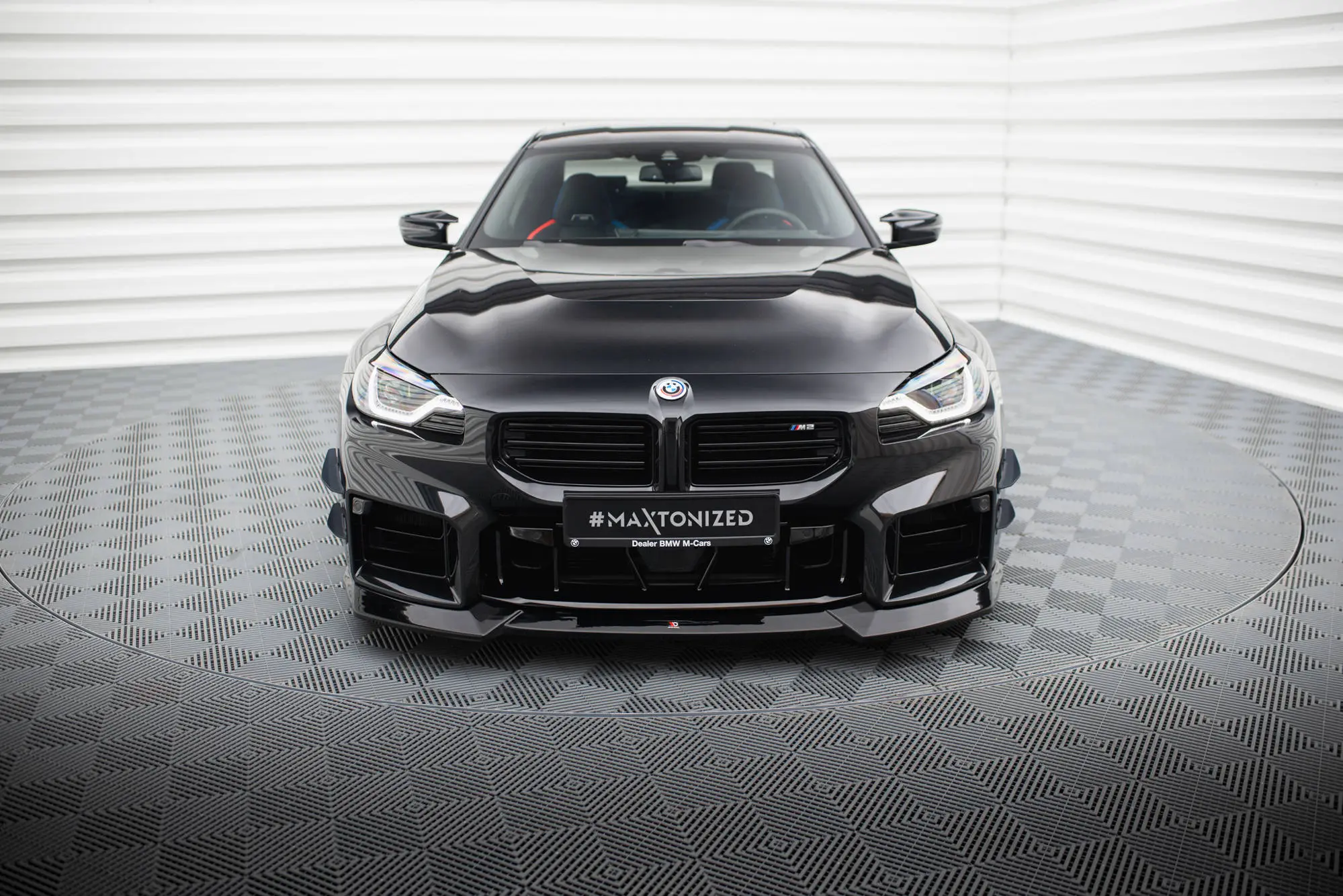 Frontspoiler BMW M2 (G87) 2023 -> | V.2 Glossy Black Edition – bilde 4