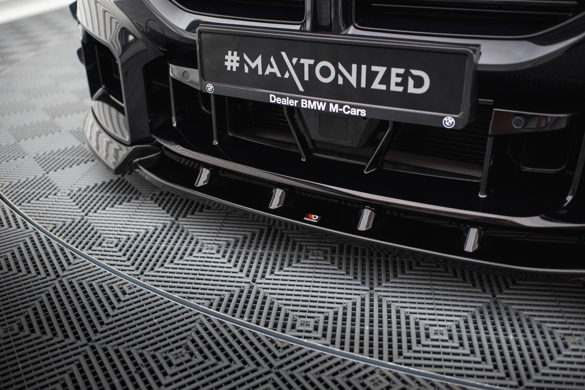 Frontspoiler BMW M2 (G87) 2023 -> | V.3 Glossy Black Edition