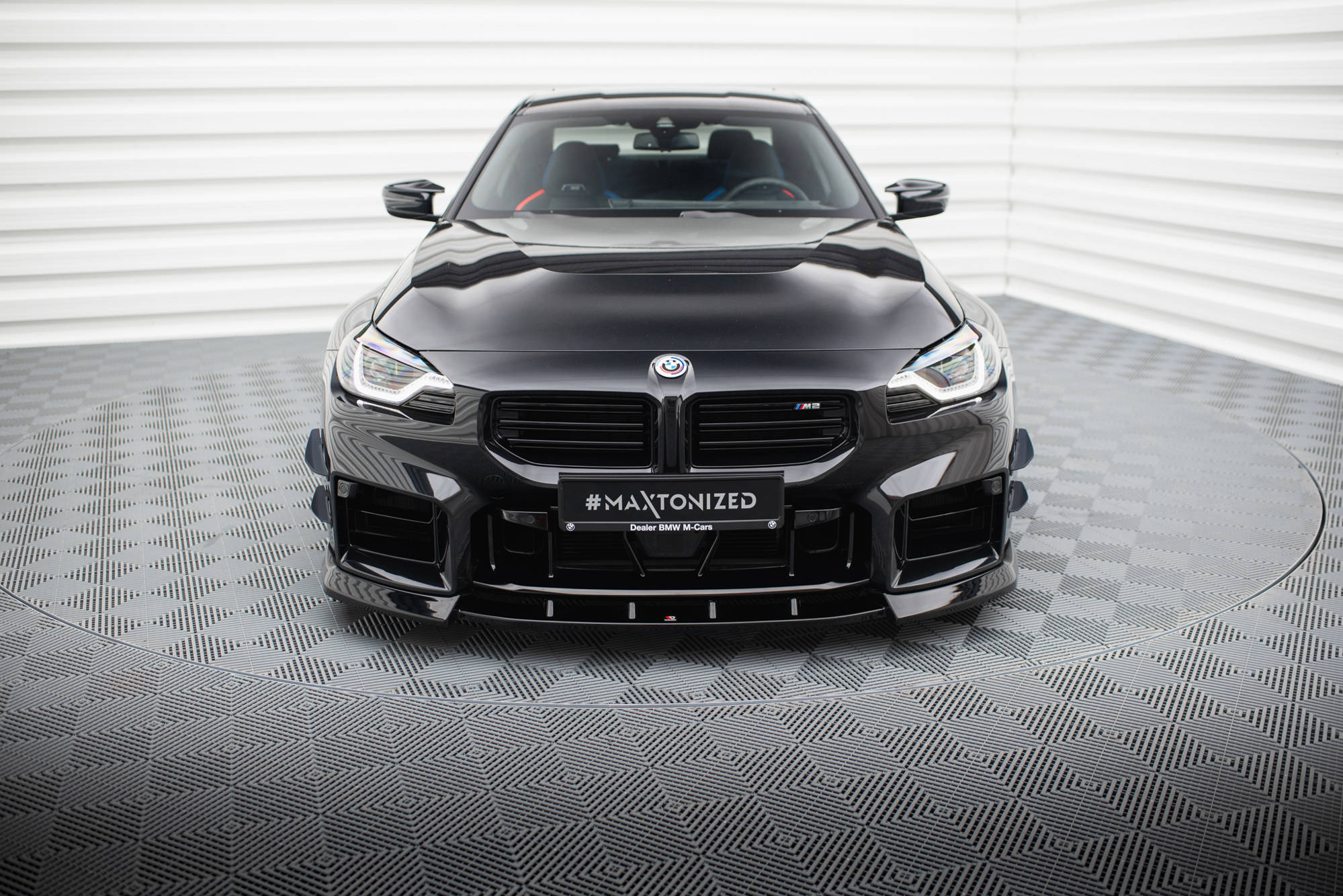 Frontspoiler BMW M2 (G87) 2023 -> | V.3 Glossy Black Edition – bilde 4
