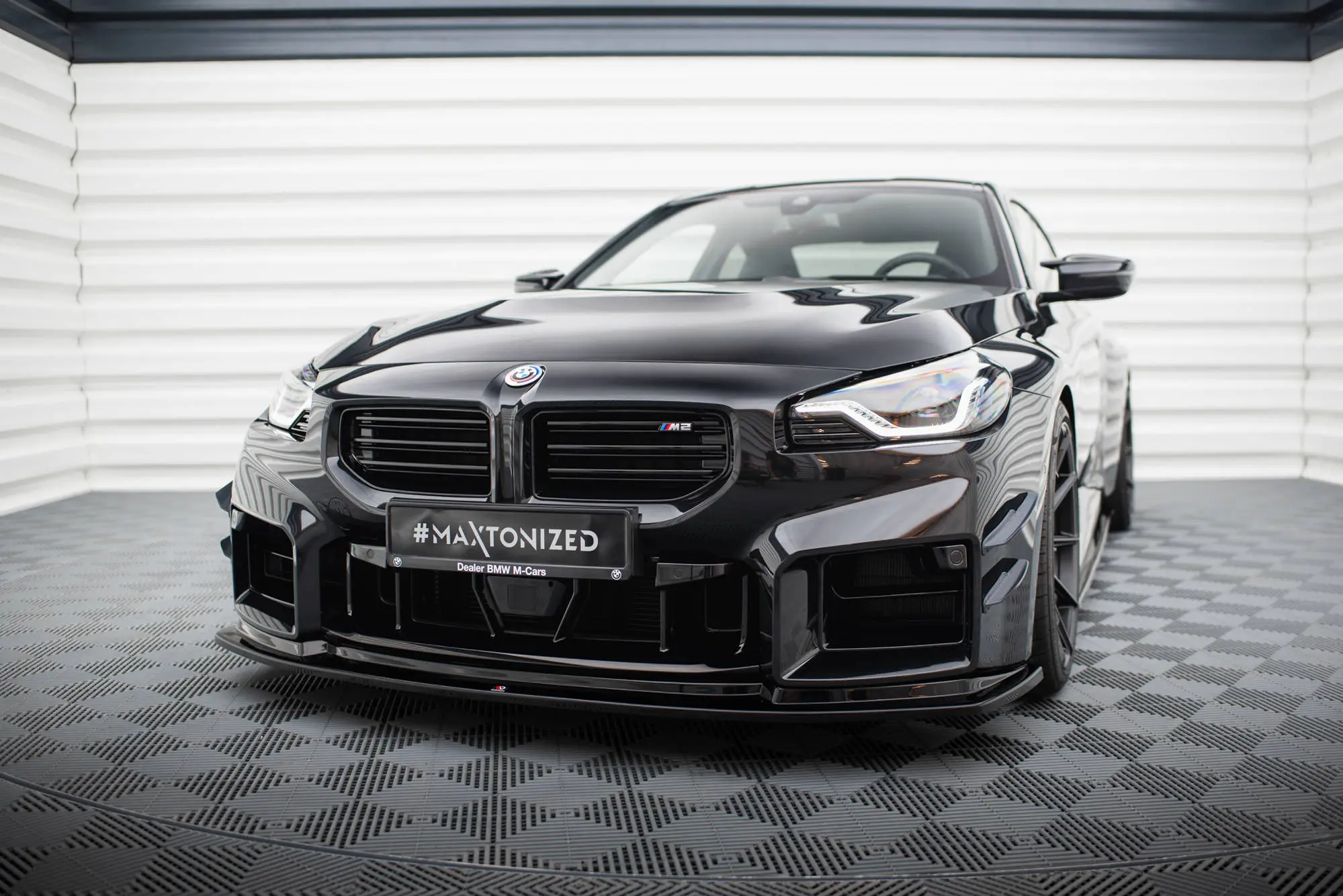 Frontspoiler BMW M2 (G87) 2023 -> | V.4 Glossy Black Edition – bilde 2
