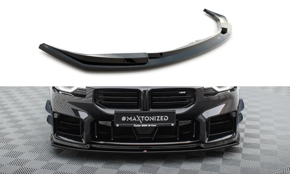 Frontspoiler BMW M2 (G87) 2023 -> | V.4 Glossy Black Edition – bilde 3