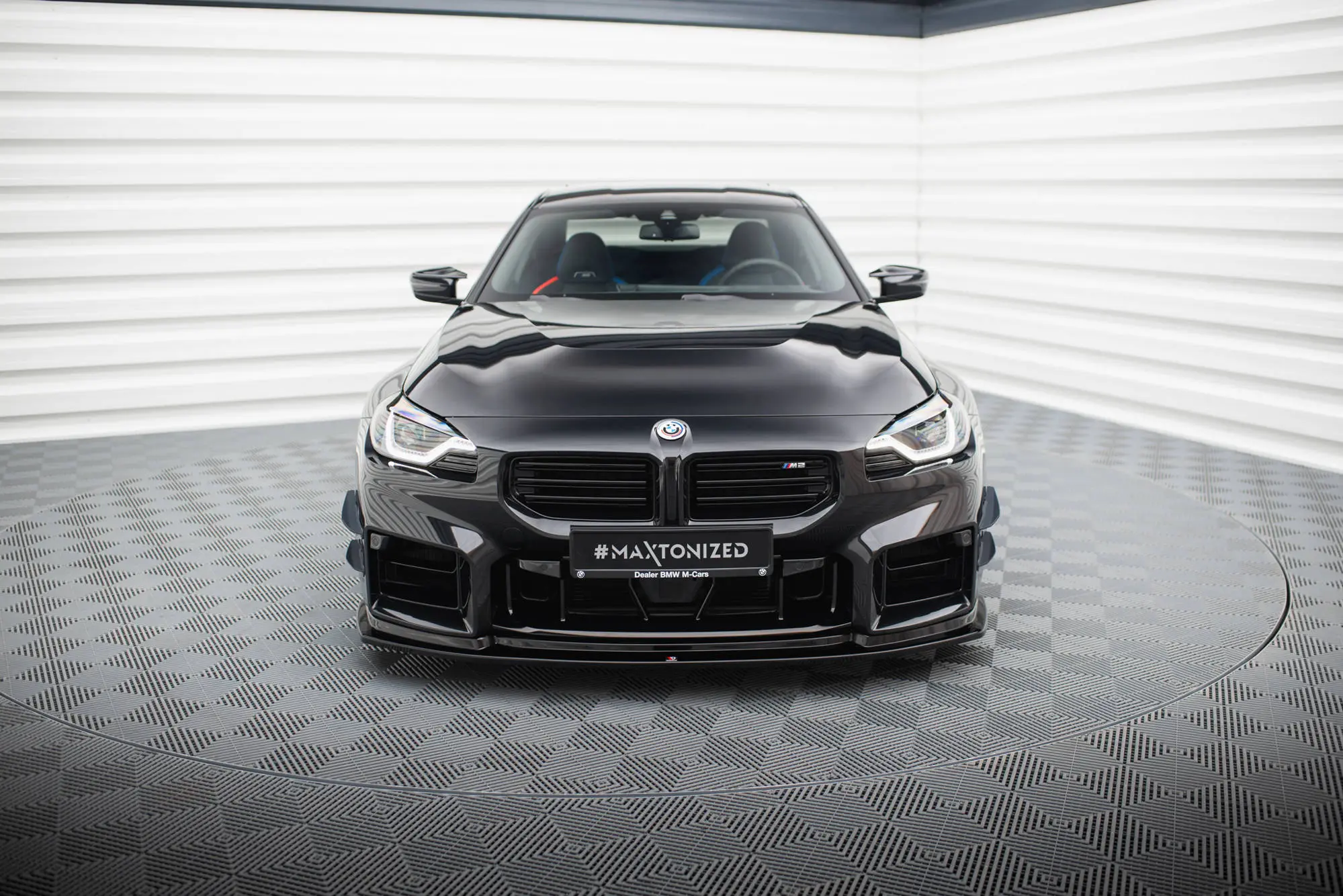 Frontspoiler BMW M2 (G87) 2023 -> | V.4 Glossy Black Edition – bilde 4