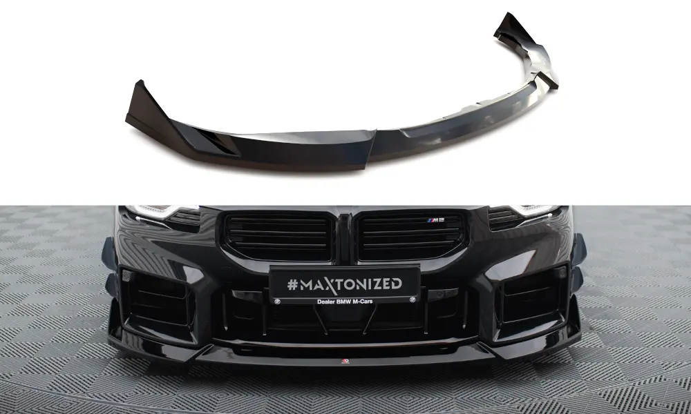 Frontspoiler BMW M2 (G87) 2023 -> | V.5 Glossy Black Edition – bilde 3