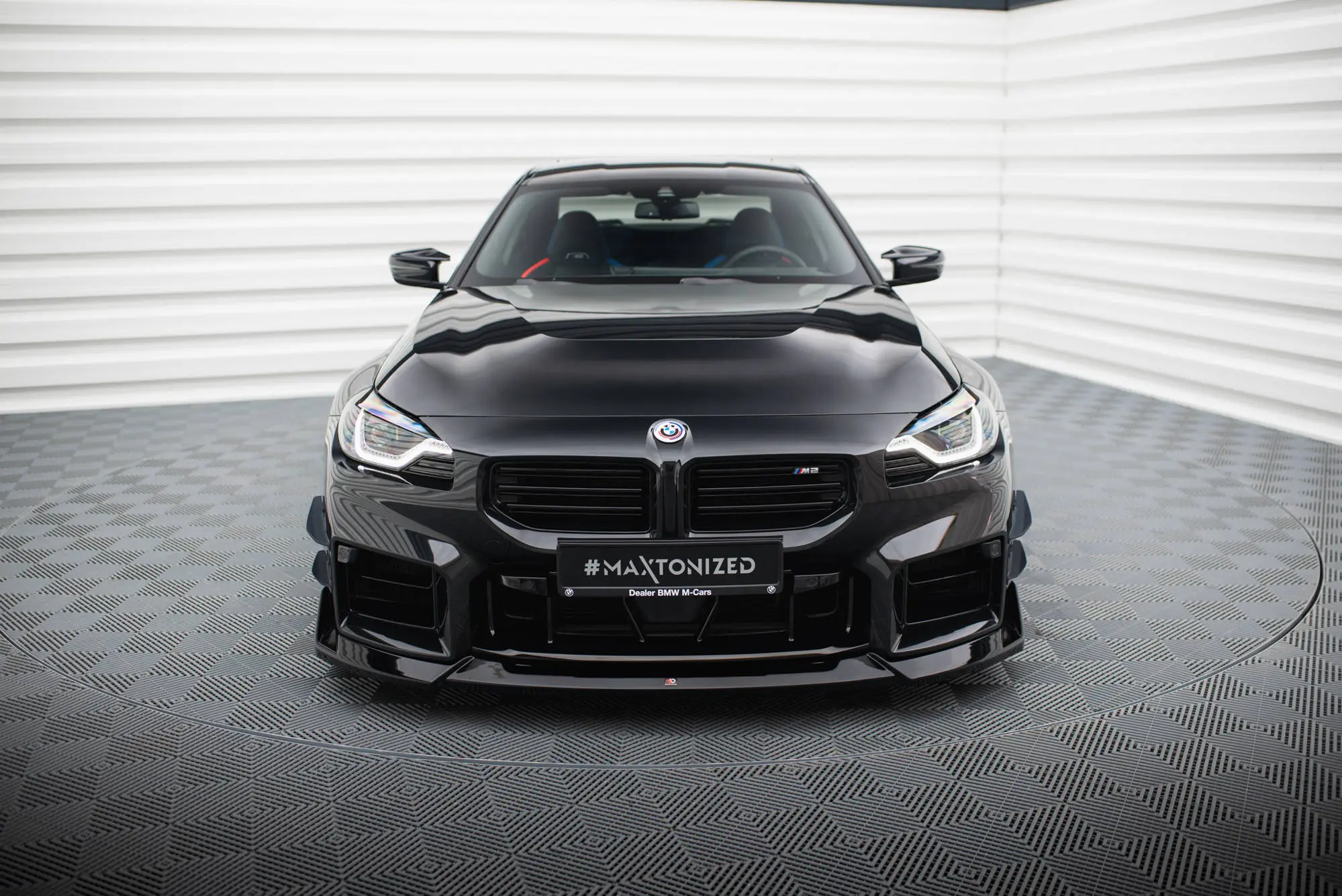 Frontspoiler BMW M2 (G87) 2023 -> | V.5 Glossy Black Edition – bilde 4