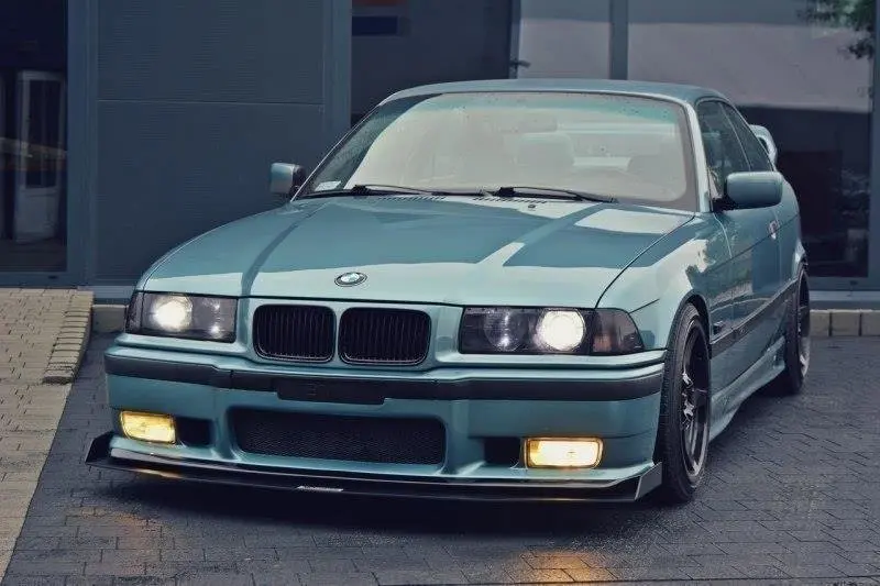 Frontspoiler BMW M3 (E36) Coupe 1992- 1999 | Racing Black Edition – bilde 4