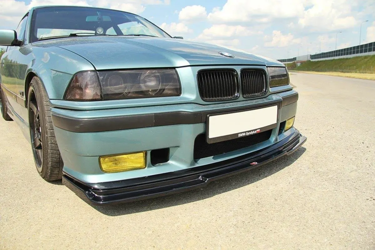 Frontspoiler BMW M3 (E36) Coupe 1992- 1999 | V.1 Glossy Black Edition – bilde 3