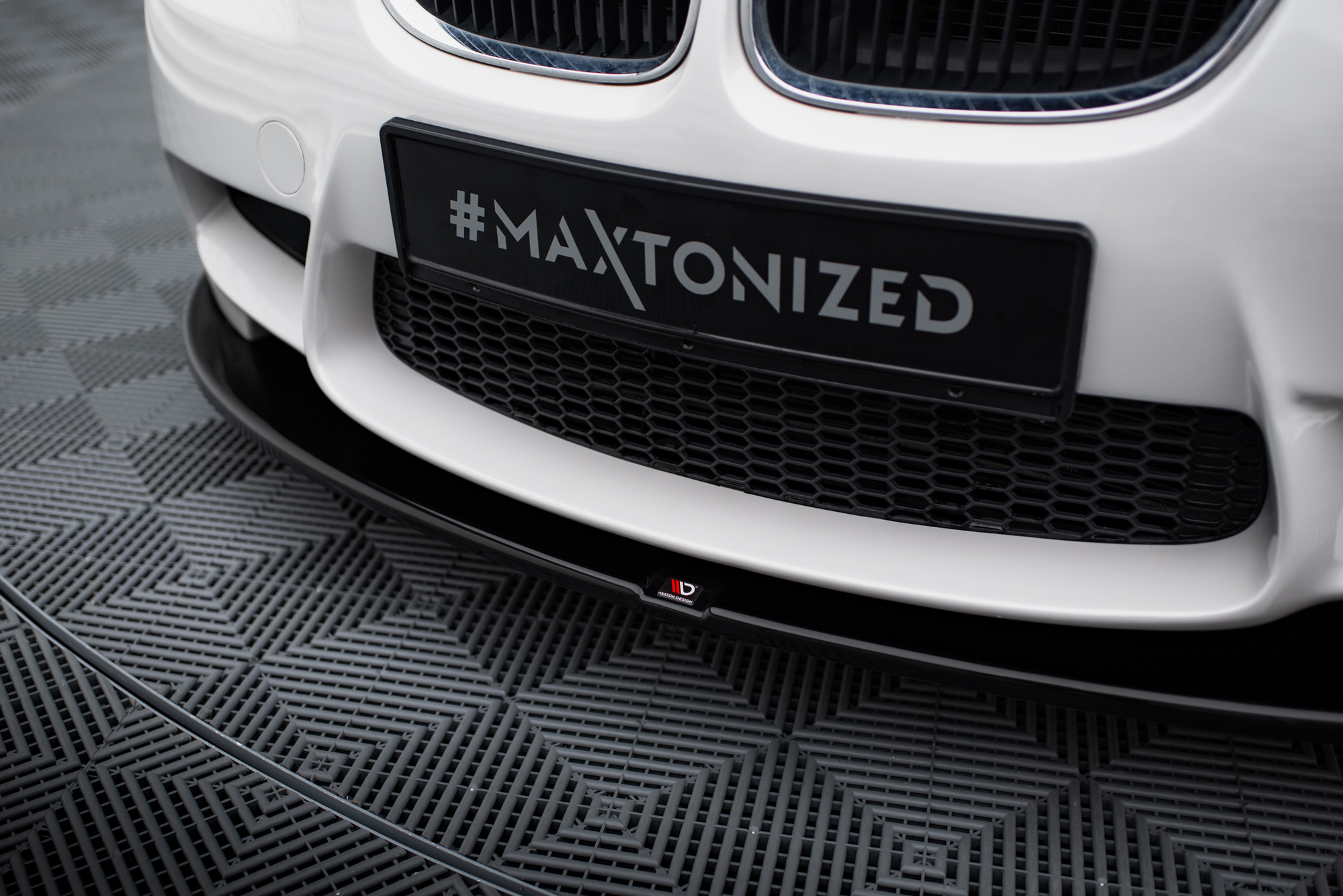 Frontspoiler BMW M3 M Performance (E92/E93) 2007 - 2013 | Sport Glossy Black Edition Image 3