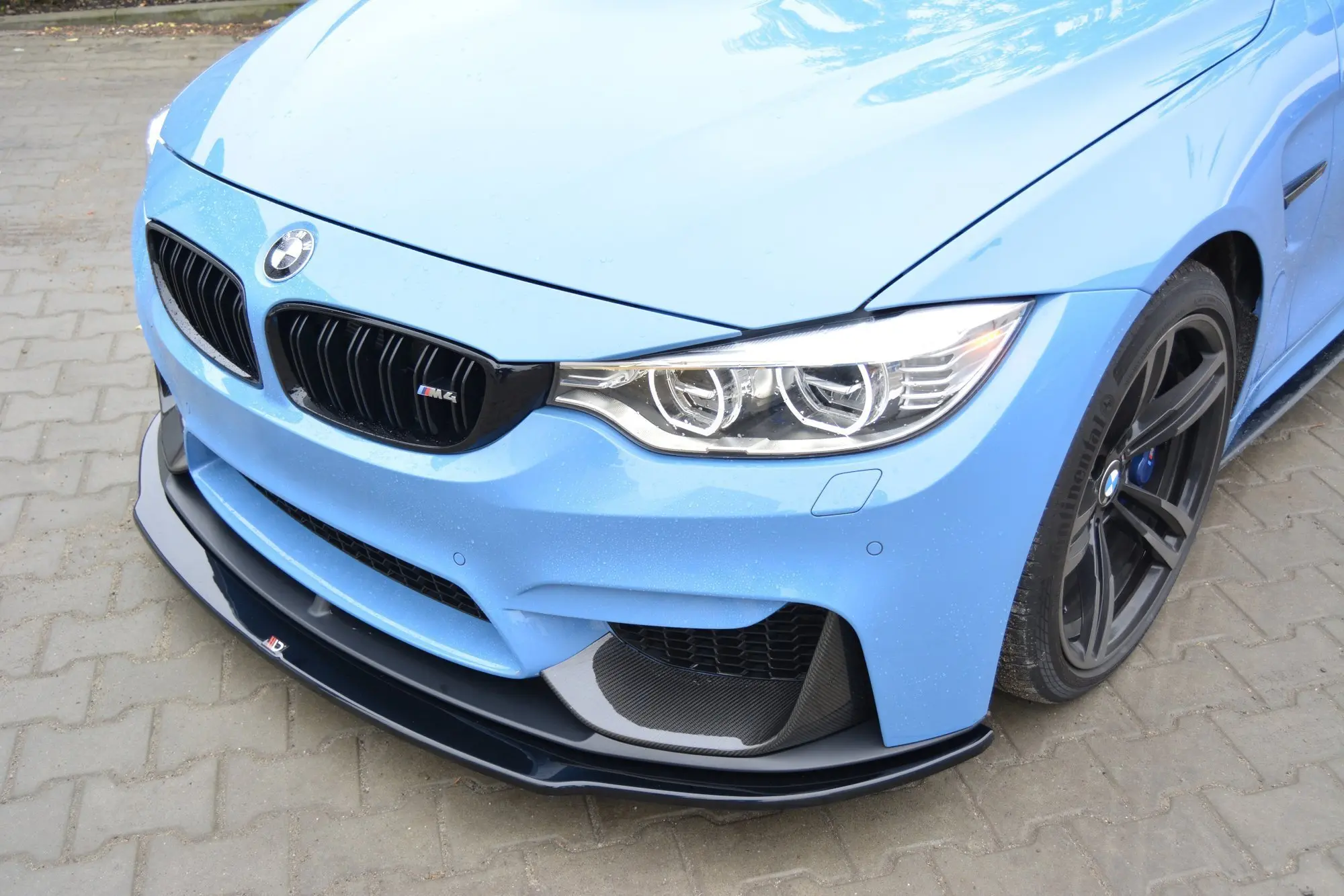 Frontspoiler BMW M4 (F82 / F83) M Performance 2014-2021 | Glossy Black Edition Image 1