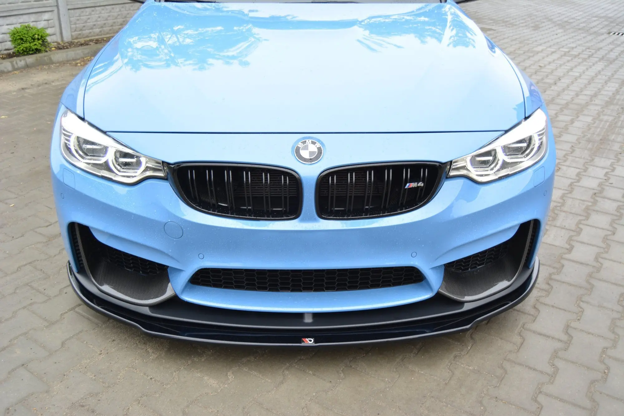 Frontspoiler BMW M4 (F82 / F83) M Performance 2014-2021 | Glossy Black Edition – bilde 2