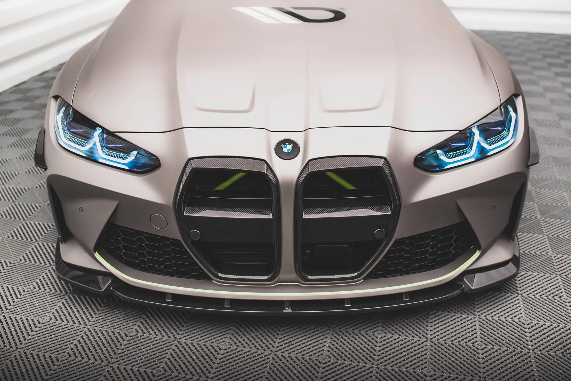 Frontspoiler BMW M4 (G82) 2021-> / BMW M3 (G80) 2021-> | Real Carbon Fiber Image 2
