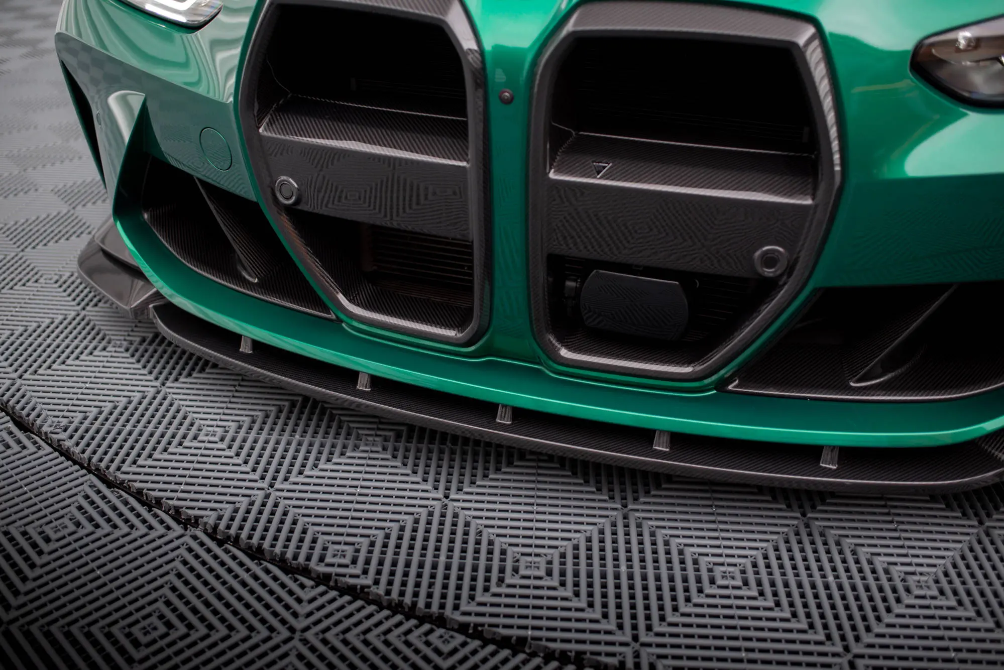 Frontspoiler BMW M4 (G82) 2021-> / BMW M3 (G80) 2021-> | Real Carbon Fiber Image 8