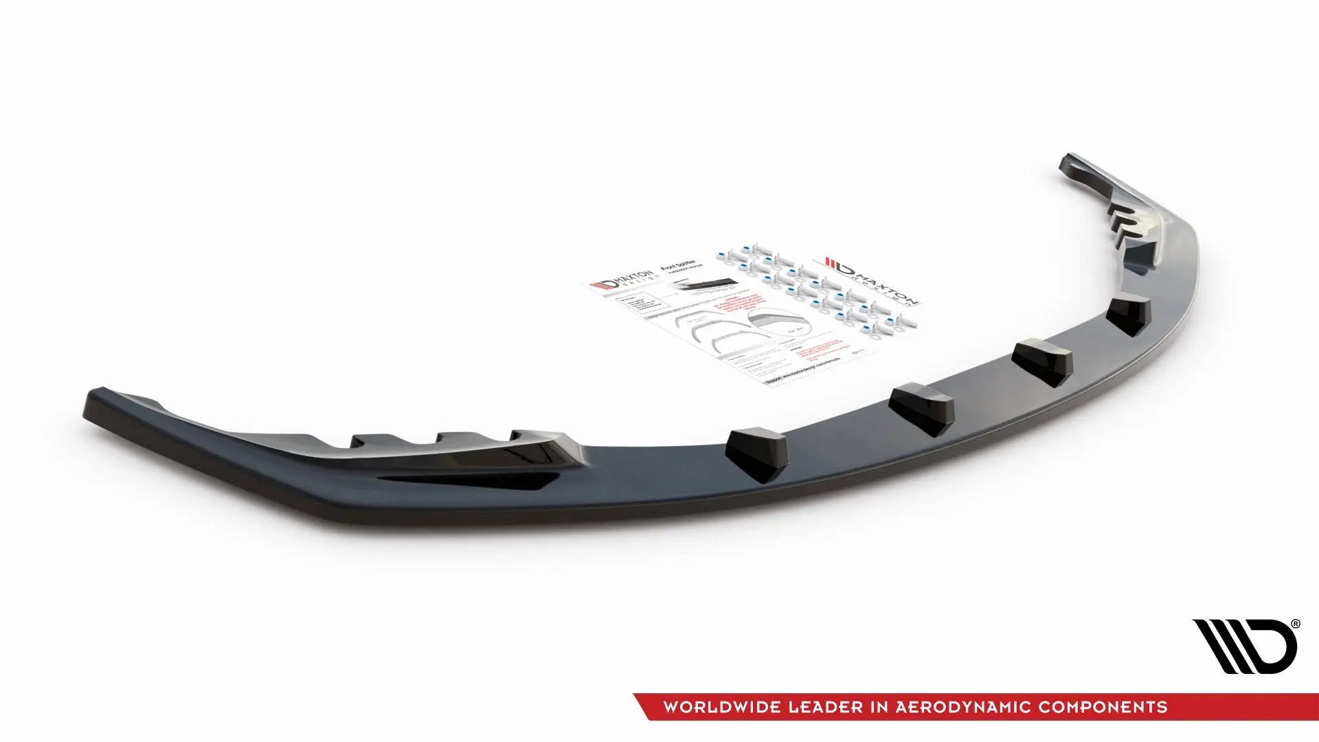Frontspoiler BMW M4 (G82) 2021-> / BMW M3 (G80) 2021-> | V.1 Glossy Black Edition – bilde 5