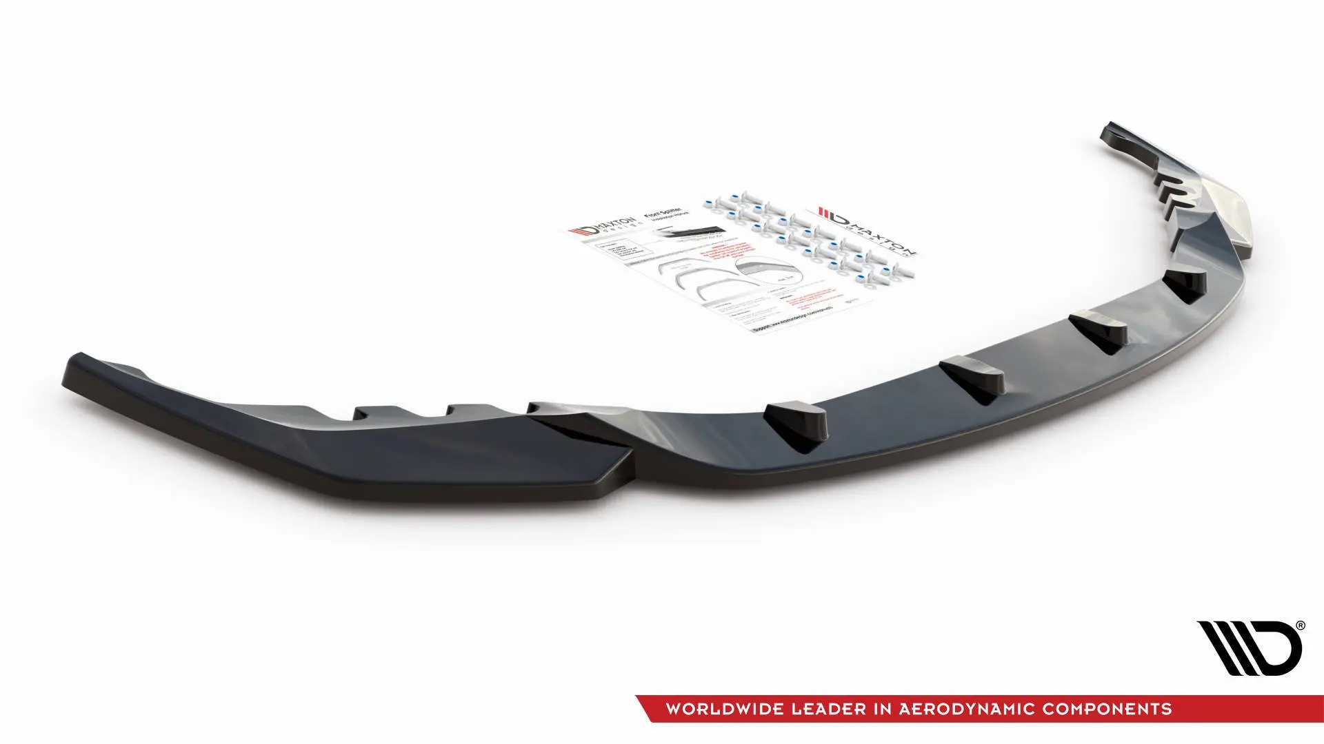 Frontspoiler BMW M4 (G82) 2021-> / BMW M3 (G80) 2021-> | V.2 Glossy Black Edition – bilde 6