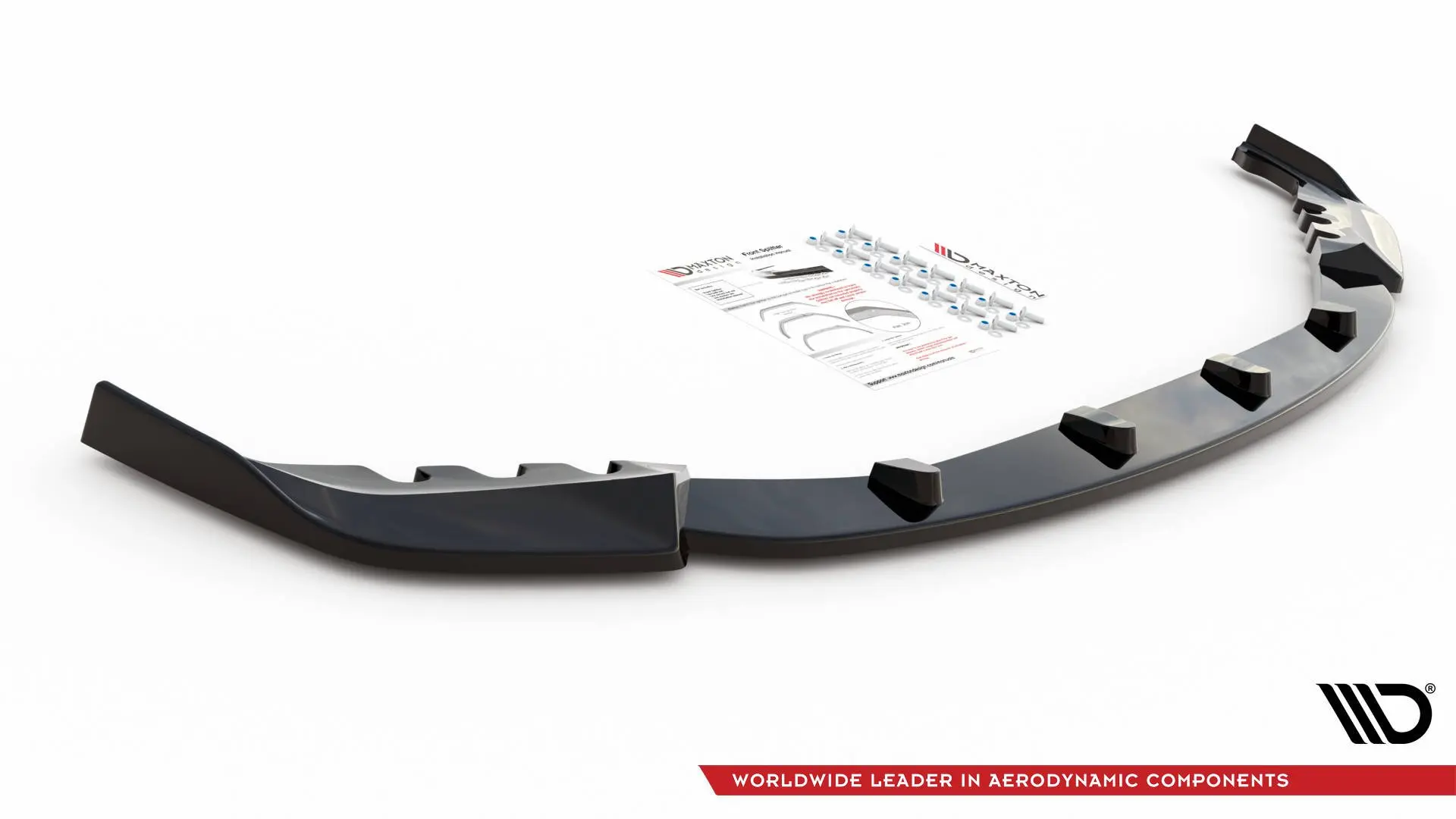 Frontspoiler BMW M4 (G82) 2021-> / BMW M3 (G80) 2021-> | V.3 Glossy Black Edition – bilde 6