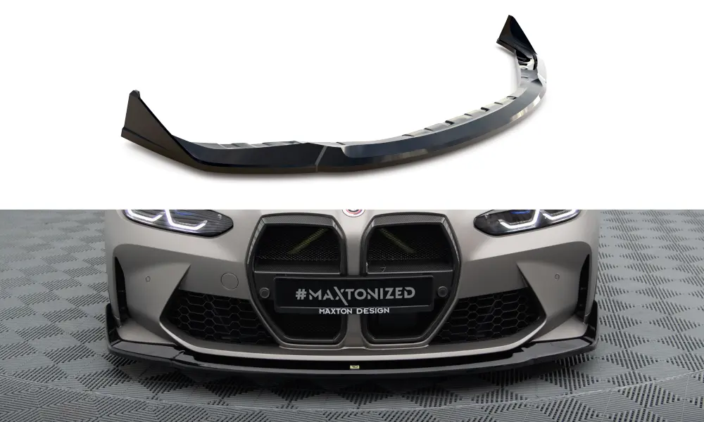 Frontspoiler BMW M4 (G82) 2021 -> / BMW M3 (G80) 2021 -> | V.4 CSL Look Image 2