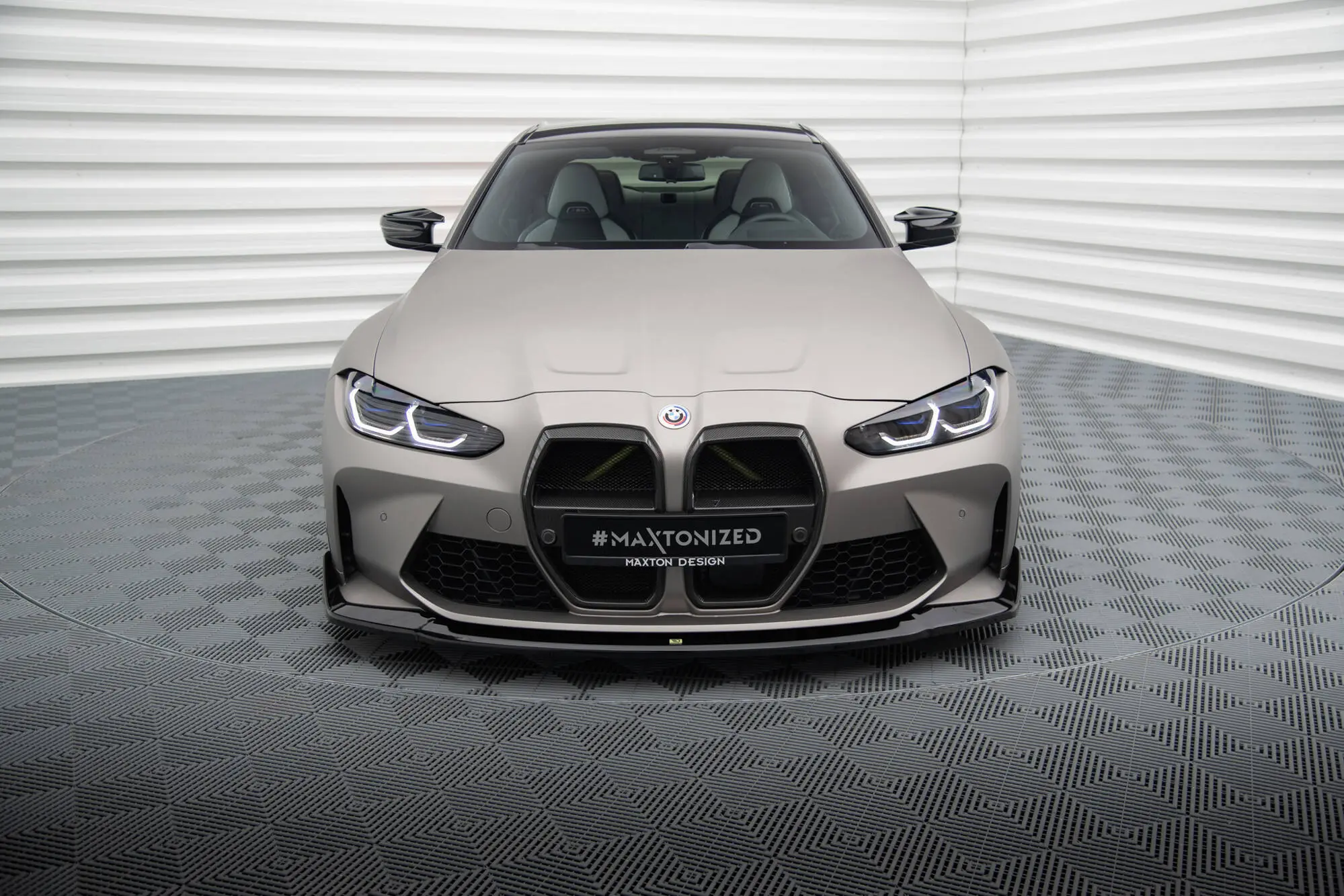 Frontspoiler BMW M4 (G82) 2021 -> / BMW M3 (G80) 2021 -> | V.4 CSL Look Image 4