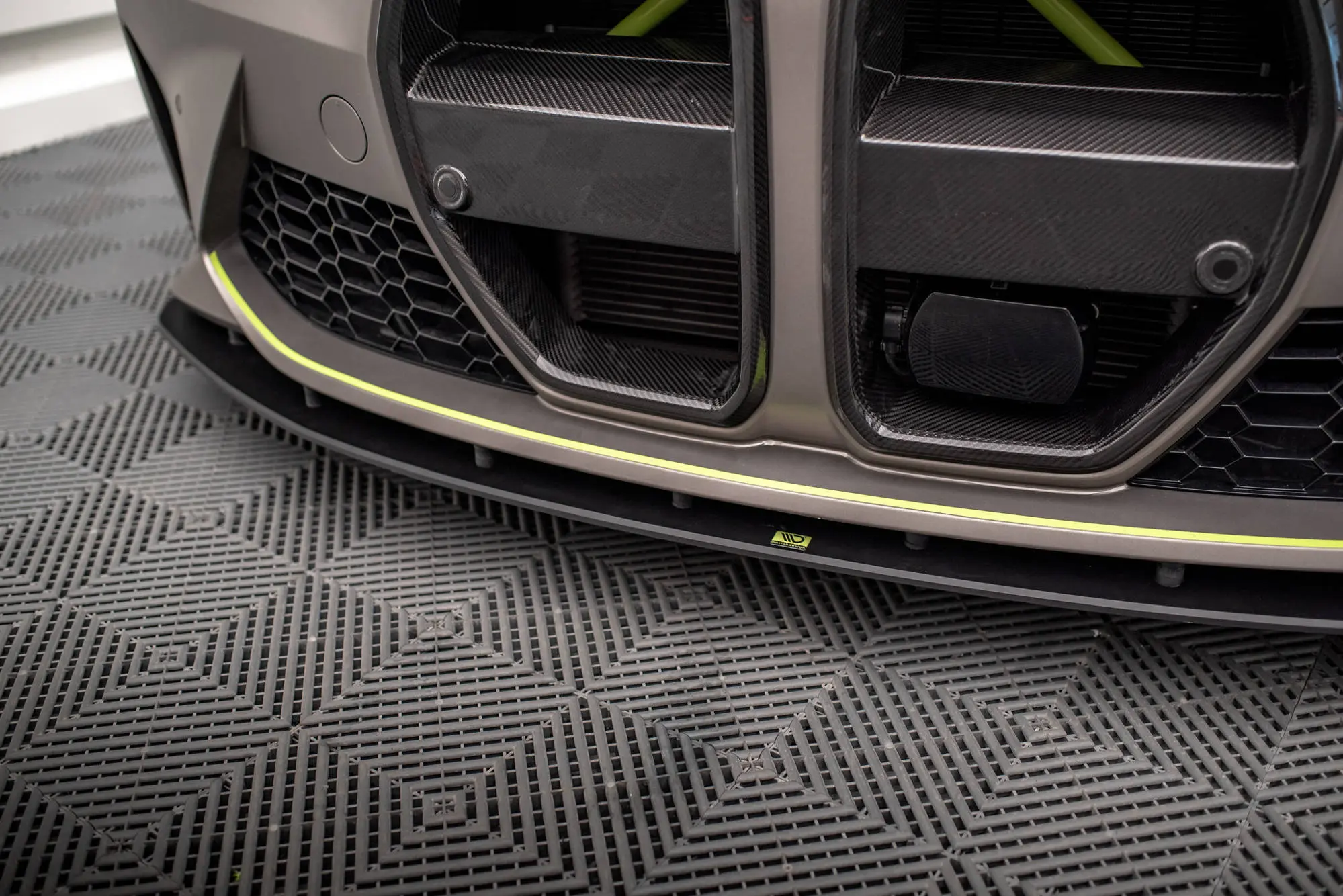 Frontspoiler BMW M4 (G82) / M3 (G80) 2021 -> |  Street Pro Black Edition
