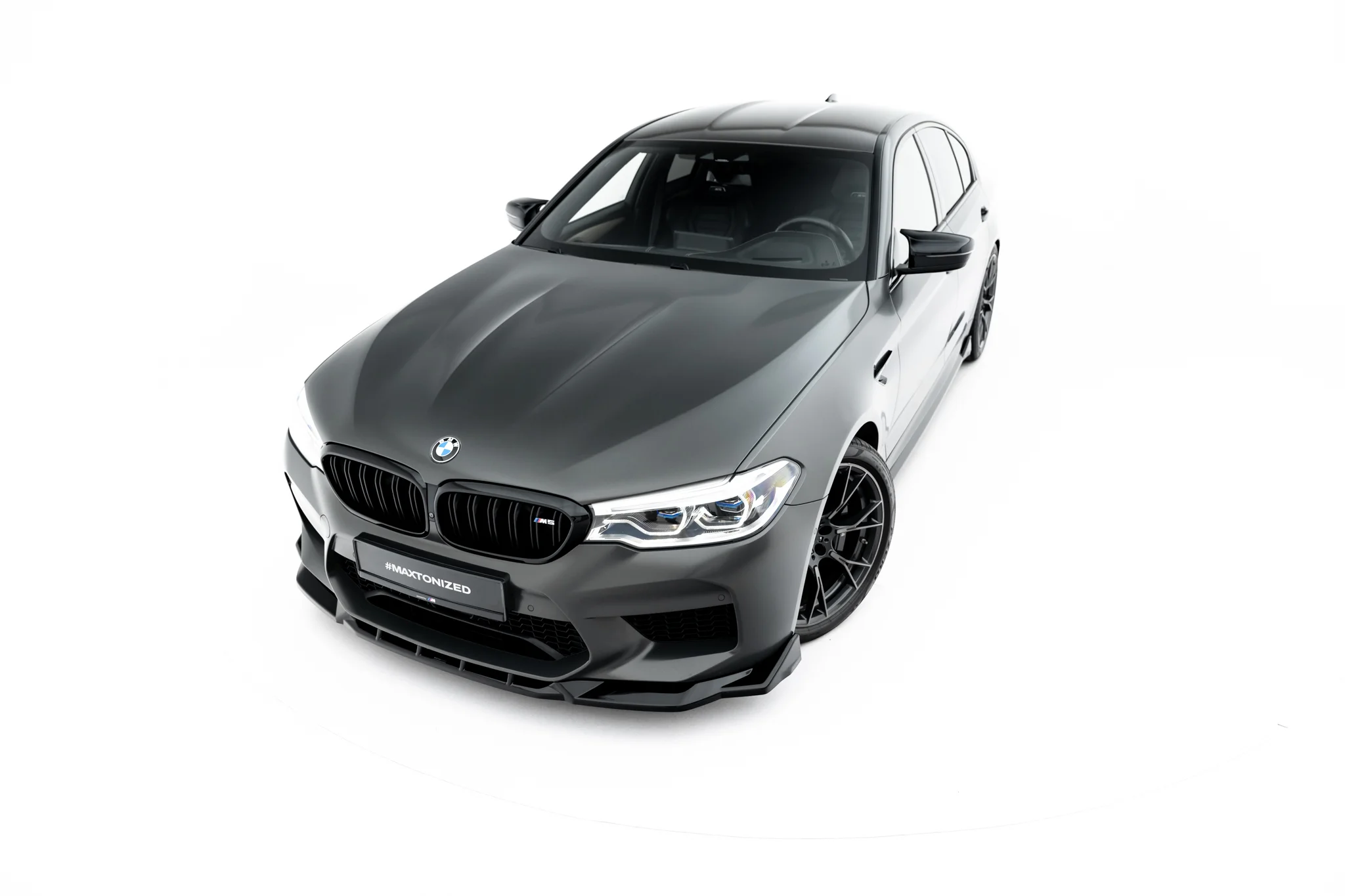 Frontspoiler BMW M5 (F90) 2017 - 2020  | Sport Glossy Black Edition V3 – bilde 3