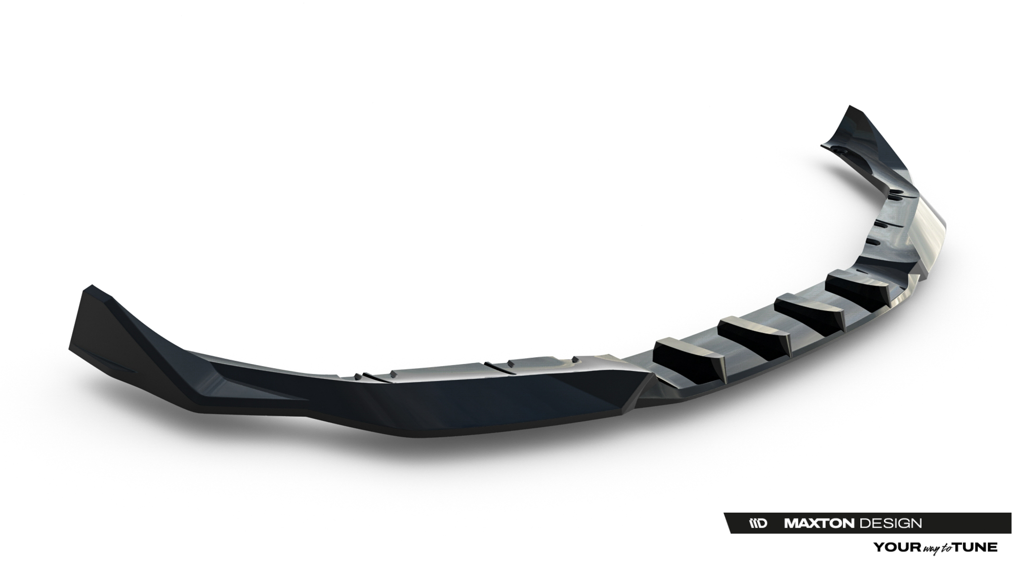 Frontspoiler BMW M5 (F90) 2017 - 2020  | Sport Glossy Black Edition V3 – bilde 6