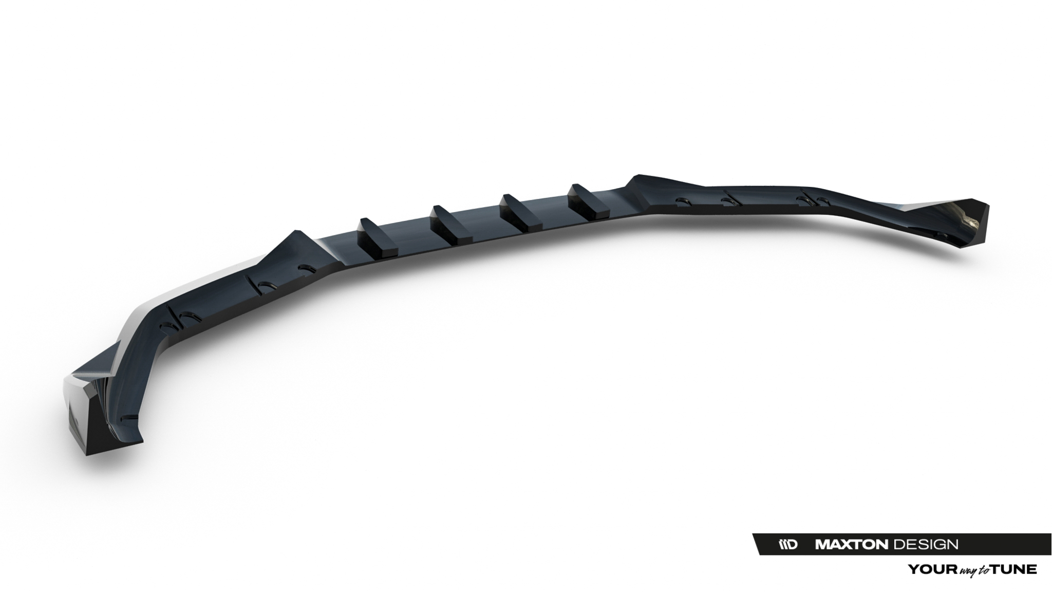 Frontspoiler BMW M5 (F90) 2017 - 2020  | Sport Glossy Black Edition V3 – bilde 7