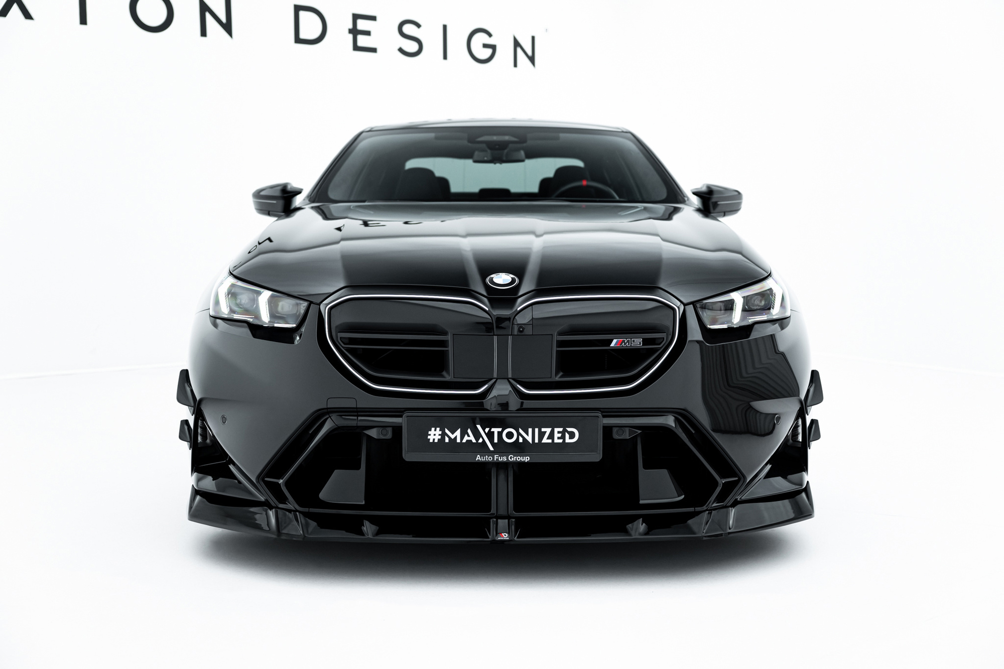 Frontspoiler BMW M5 (G90) 2024 -> | V1 Sport Glossy Black Edition – bilde 6