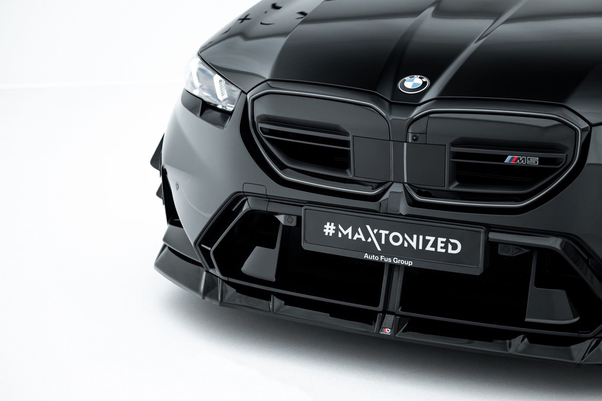 Frontspoiler BMW M5 (G90) 2024 -> | V1 Sport Glossy Black Edition – bilde 7