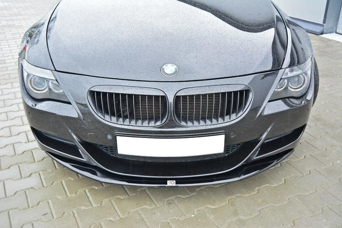 Frontspoiler BMW M6 (E63) 2005- 2010 | V.1 Glossy Black Edition – bilde 3