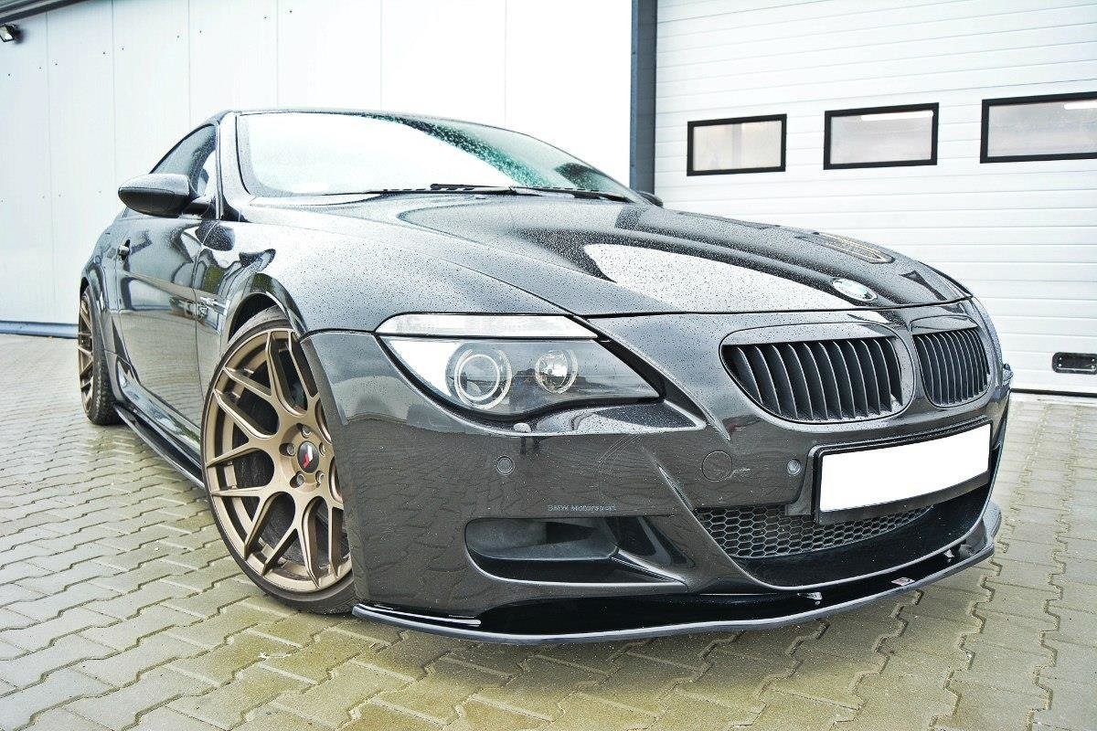 Frontspoiler BMW M6 (E63) 2005-2010 | V.2 Glossy Black Edition