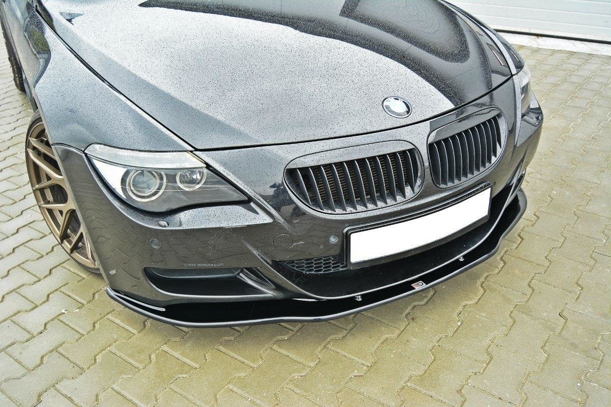 Frontspoiler BMW M6 (E63) 2005-2010 | V.2 Glossy Black Edition – bilde 3