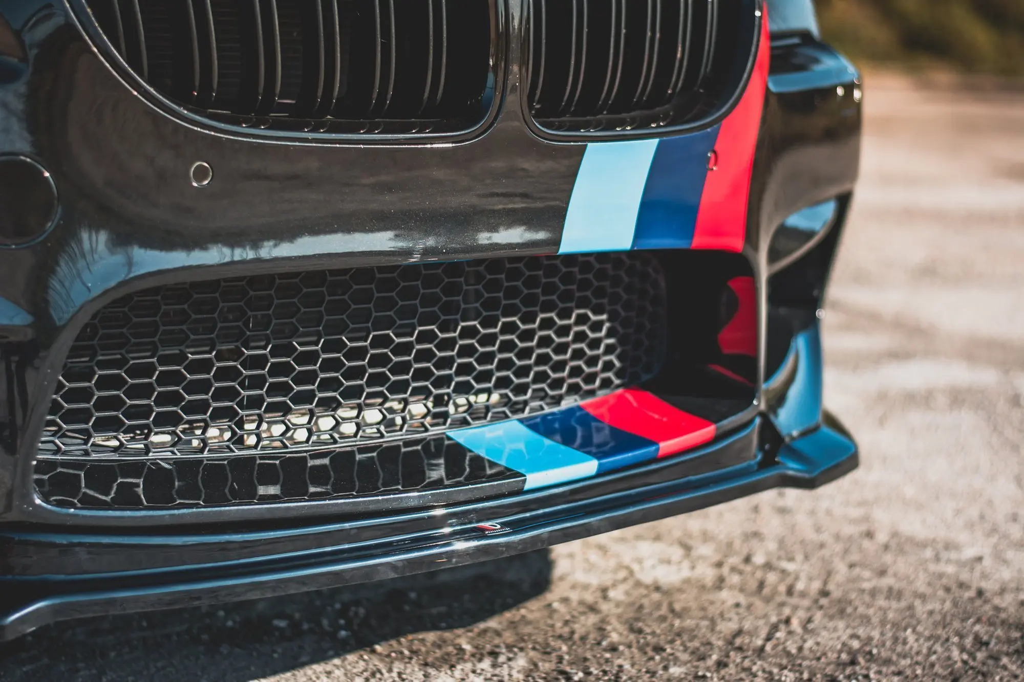 Frontspoiler BMW M6 Gran Coupe (F06) 2012-2014 | V.2 Glossy Black Edition