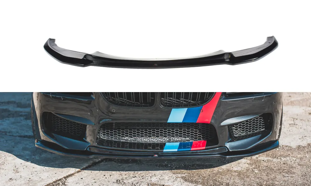 Frontspoiler BMW M6 Gran Coupe (F06) 2012-2014 | V.2 Glossy Black Edition – bilde 2