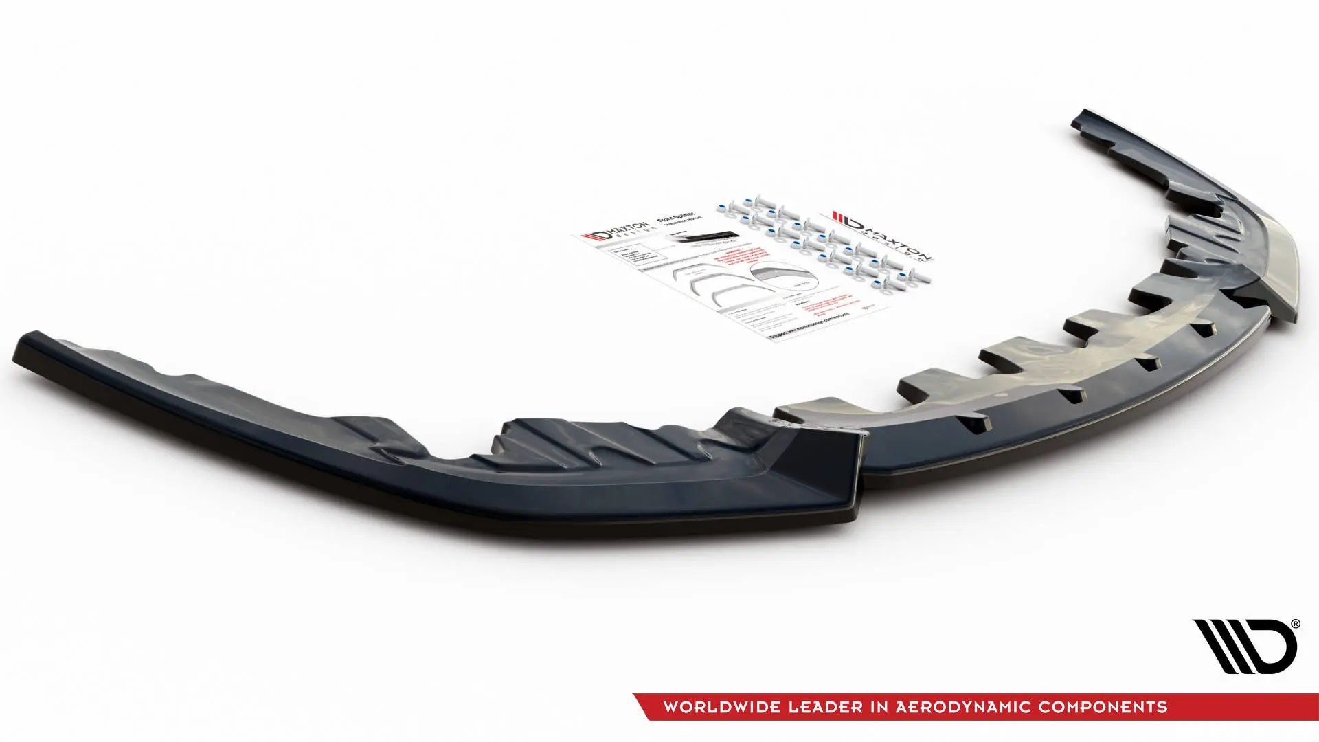 Frontspoiler BMW M8 Gran Coupe (F93) 2019-> | V.3 Glossy Black Edition – bilde 4