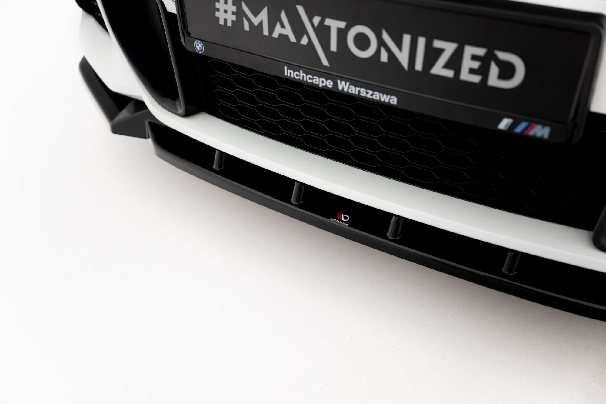 Frontspoiler BMW X1 (F48) M-Pack Facelift 2019 - 2022 | Sport Glossy Black Edition – bilde 4