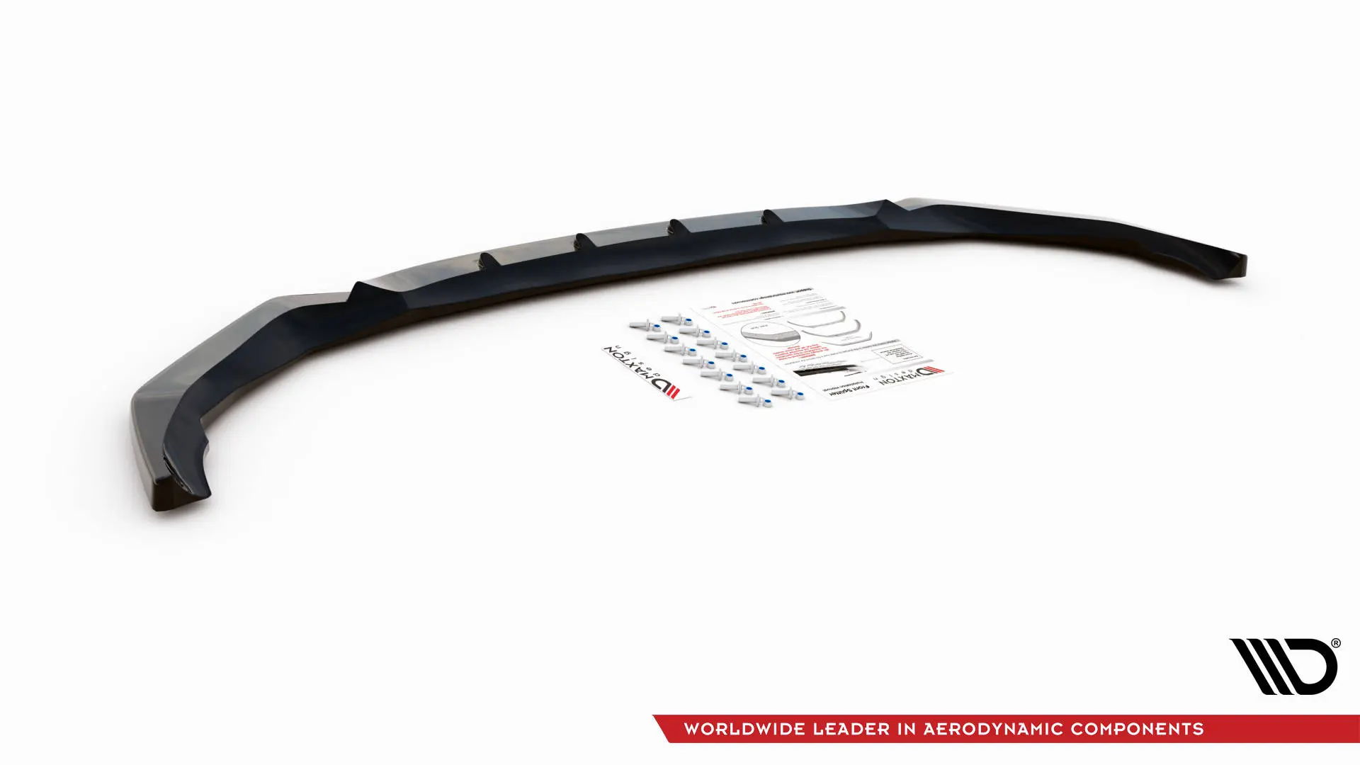 Frontspoiler BMW X1 (F48) M-Pakke 2015-2019 | V.1 Glossy Black Edition – bilde 5