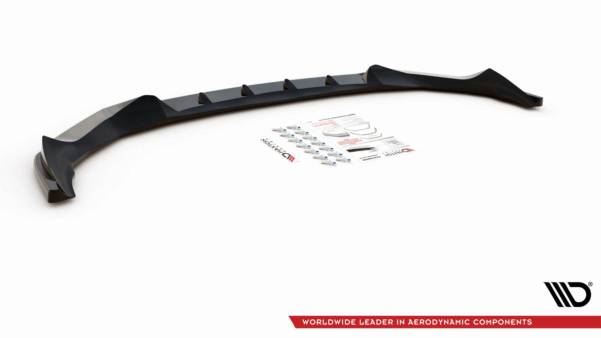 Frontspoiler BMW X1 (F48) M-Pakke 2015-2019 | V.2 Glossy Black Edition – bilde 6