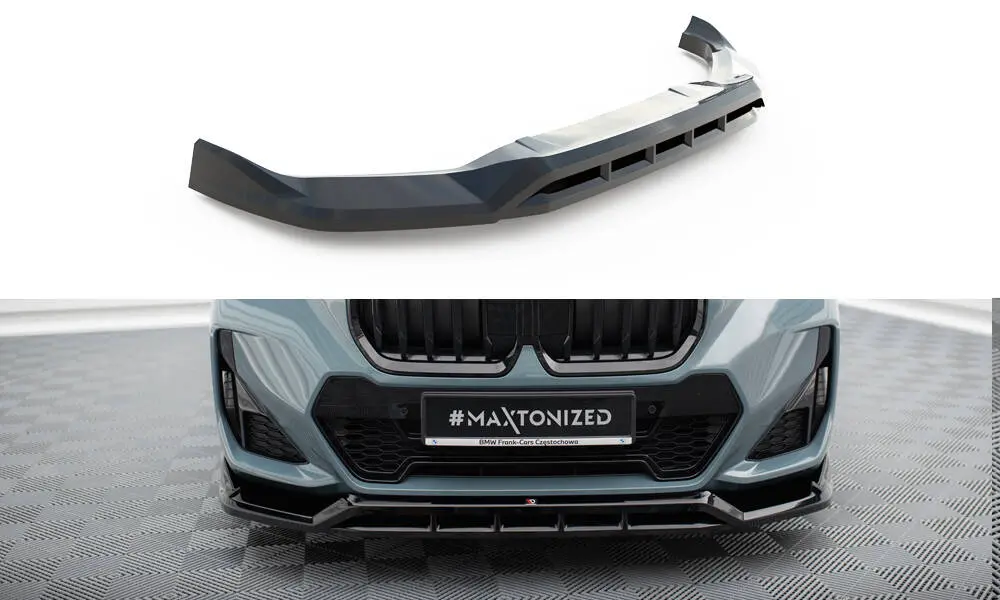 Frontspoiler BMW X1 (U11) M-Pakke 2022 - > | Glossy Black Edition – bilde 2