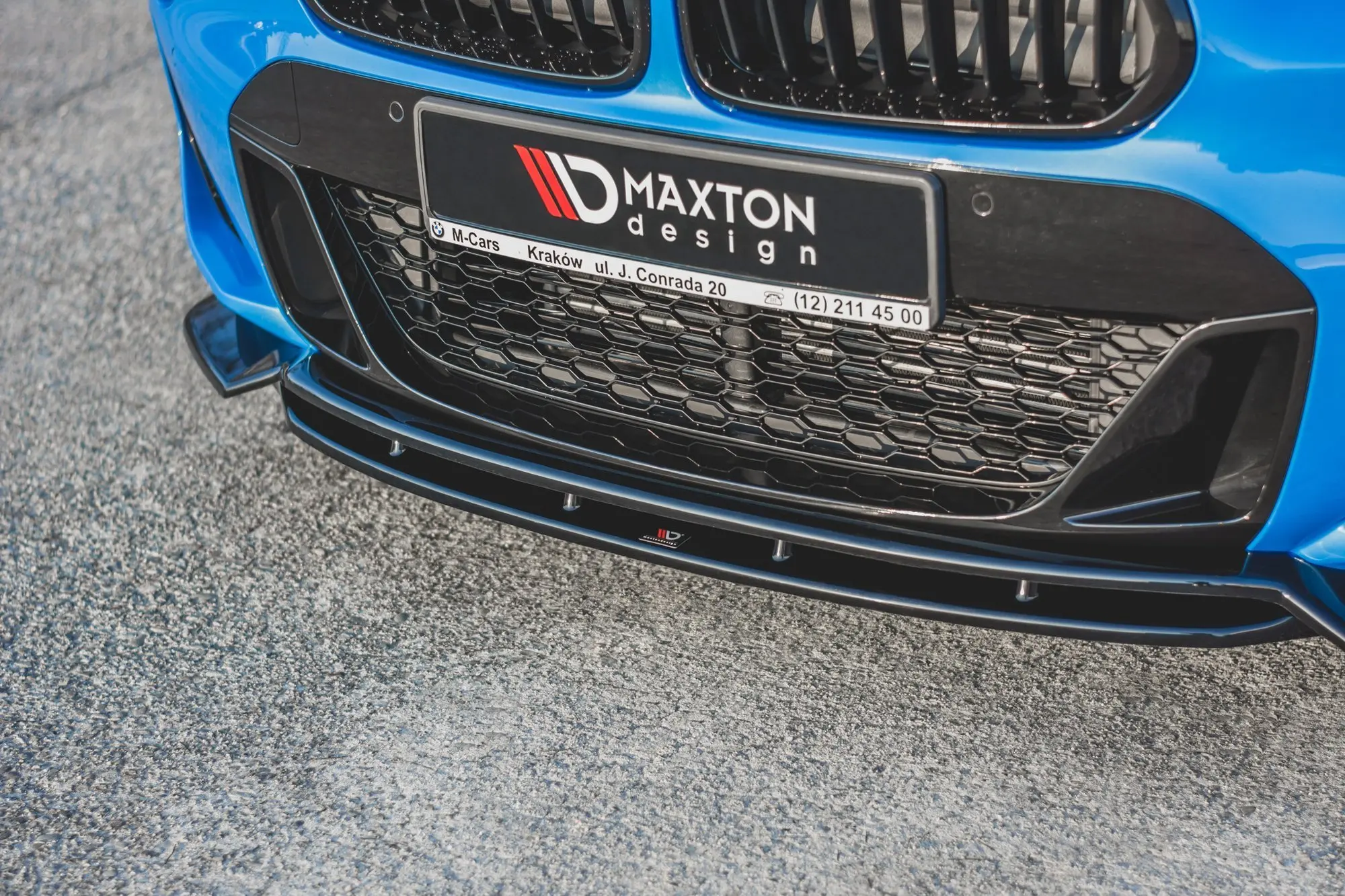 Frontspoiler BMW X2 (F39) M-pakke 2017 - 2023 | Glossy Black Edition