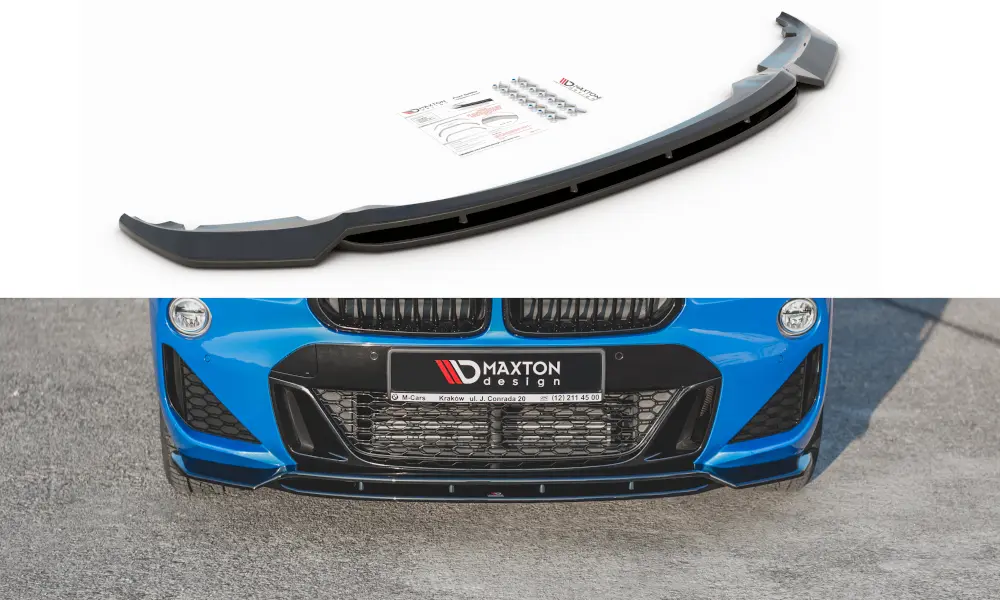 Frontspoiler BMW X2 (F39) M-pakke 2017 - 2023 | Glossy Black Edition – bilde 7