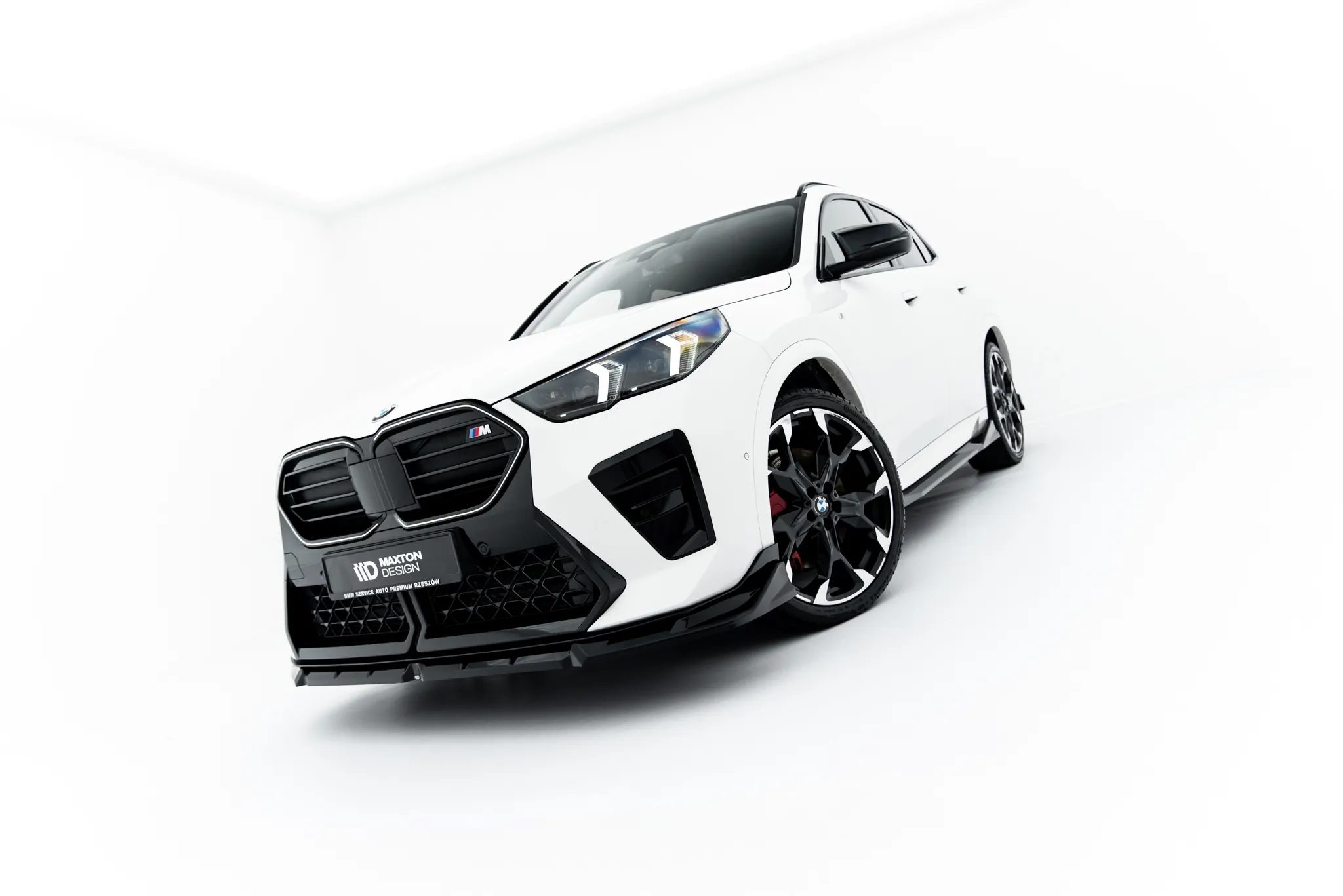 Frontspoiler BMW X2 M35i (U10) 2023 -> | Glossy Black Edition