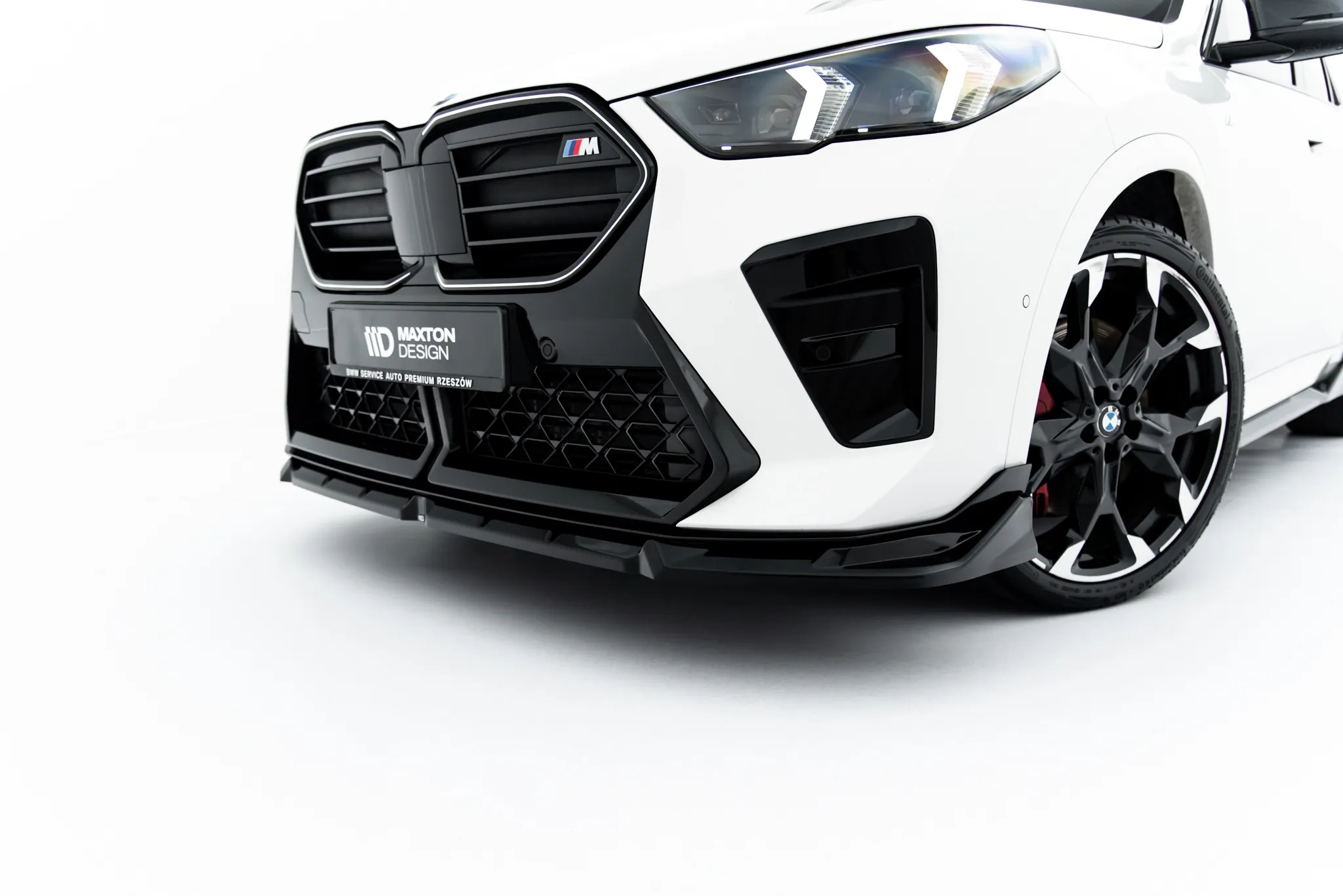Frontspoiler BMW X2 M35i (U10) 2023 -> | Glossy Black Edition – bilde 2