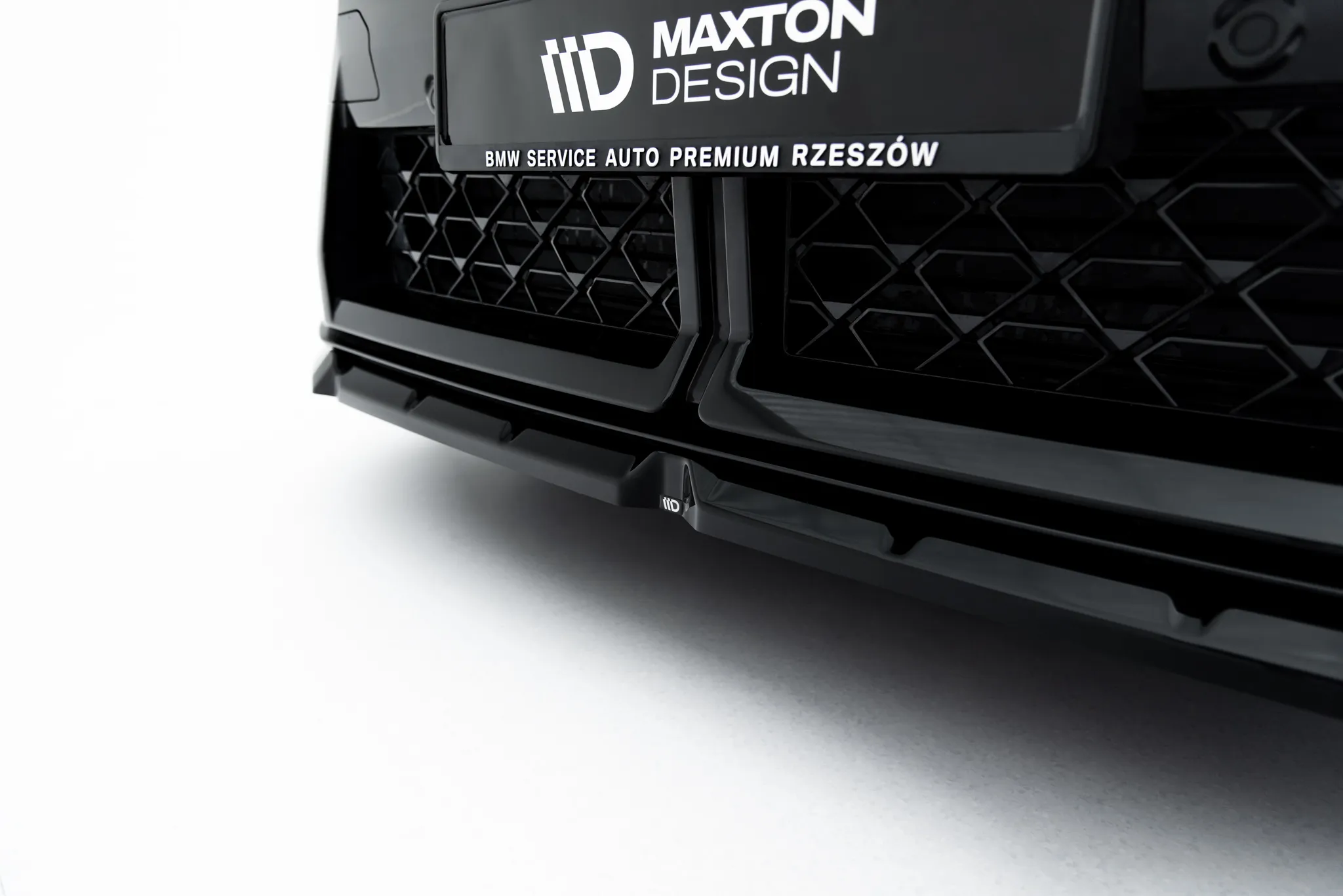 Frontspoiler BMW X2 M35i (U10) 2023 -> | Glossy Black Edition – bilde 3