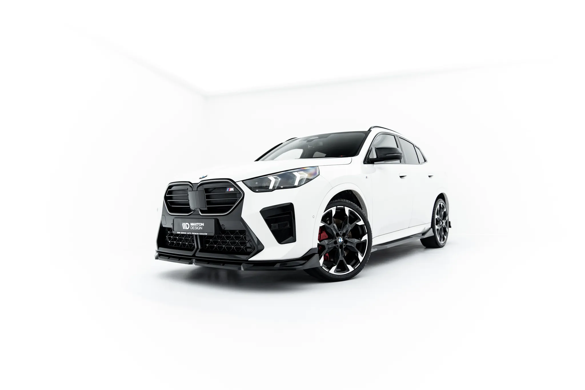 Frontspoiler BMW X2 M35i (U10) 2023 -> | Glossy Black Edition – bilde 4