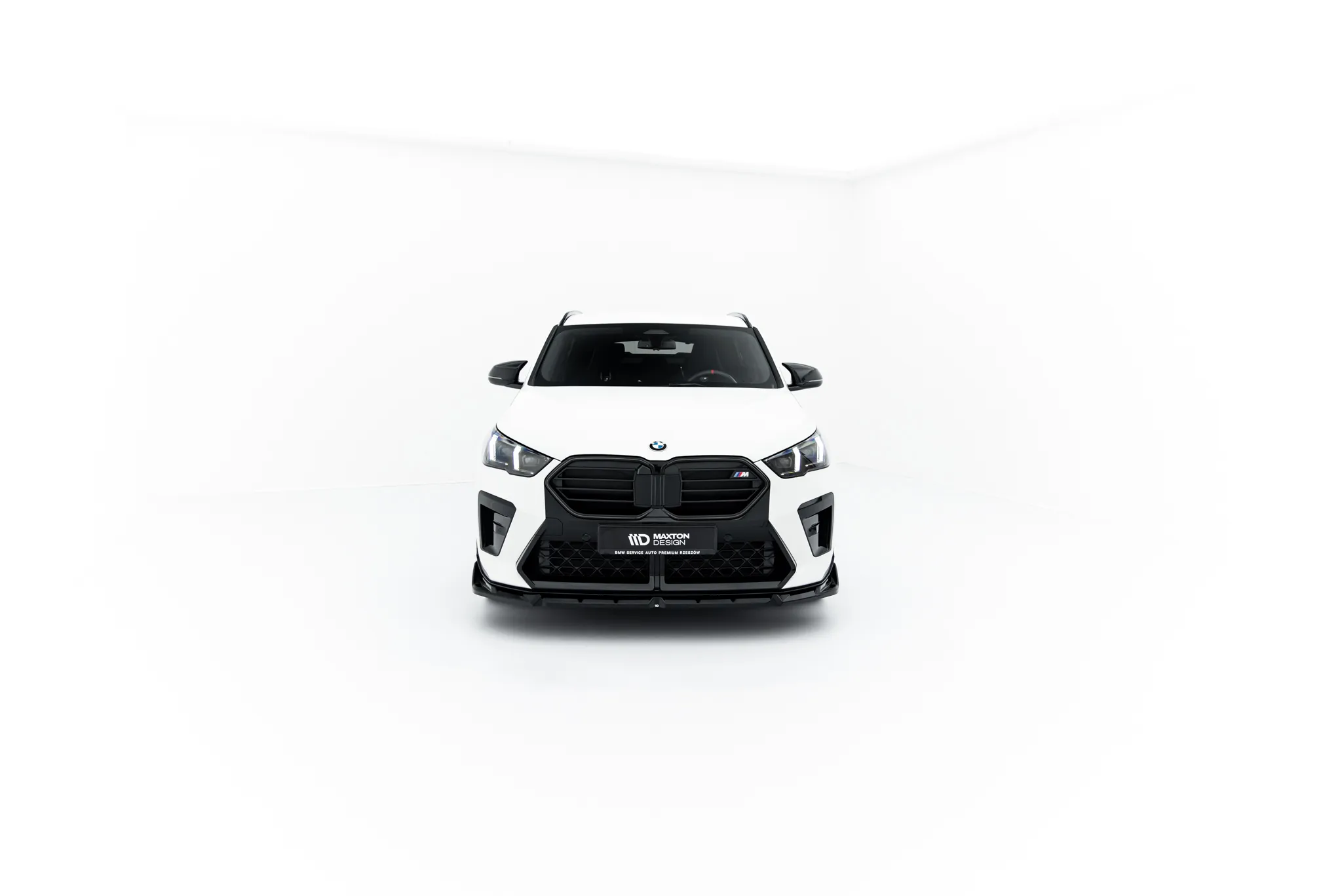 Frontspoiler BMW X2 M35i (U10) 2023 -> | Glossy Black Edition – bilde 5