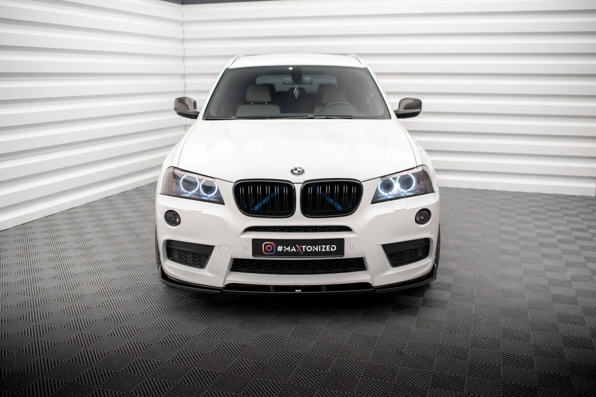 Frontspoiler BMW X3 (F25) M Pack 2010 - 2014 – bilde 2
