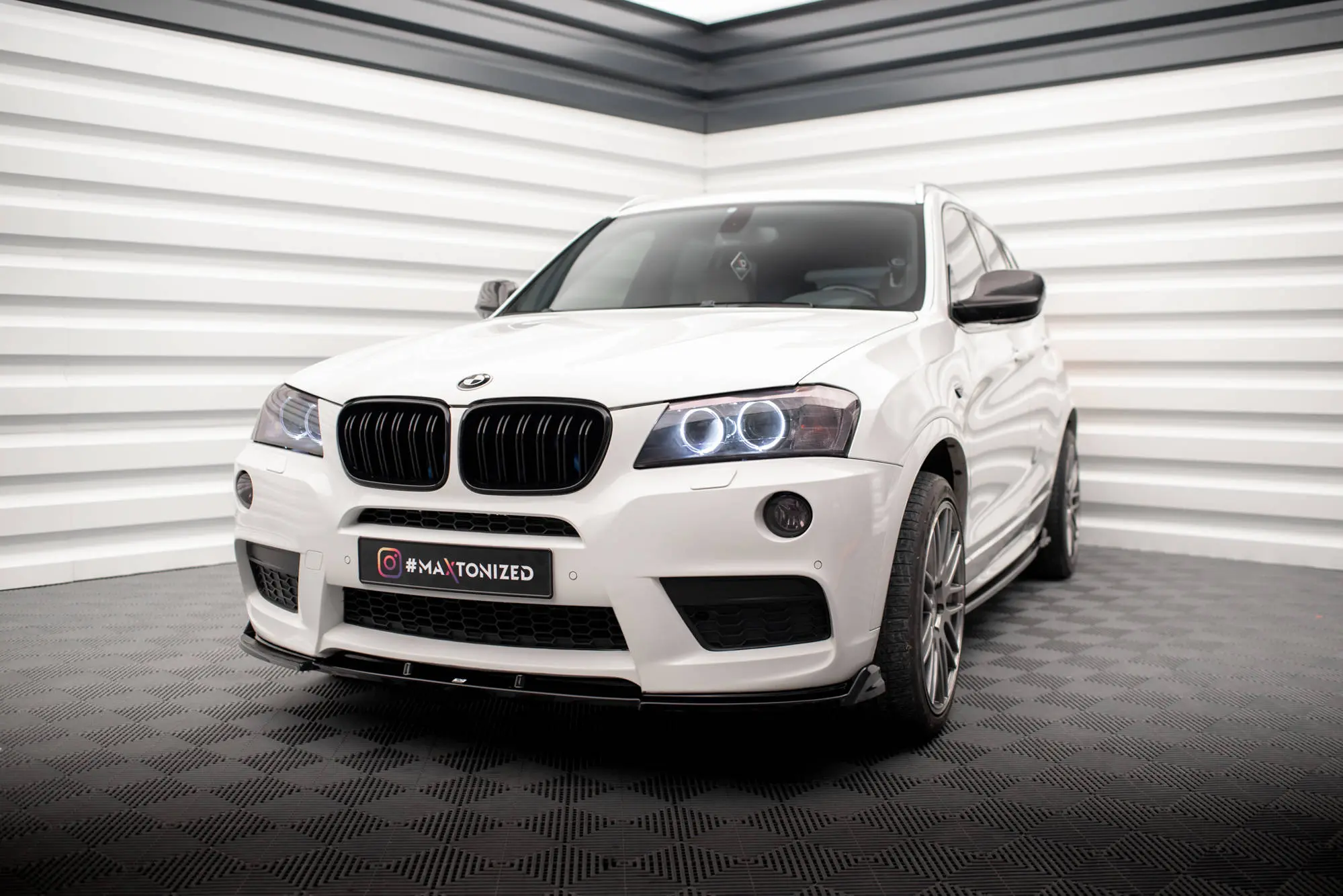 Frontspoiler BMW X3 (F25) M Pack 2010 - 2014 – bilde 3