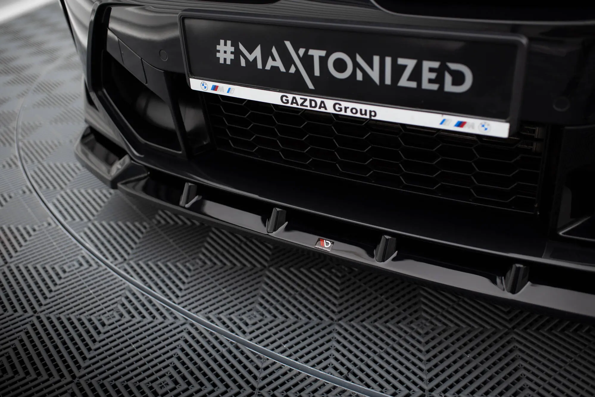 Frontspoiler BMW X3 M (F97) facelift 2021 - > | V.1 Glossy Black Edition