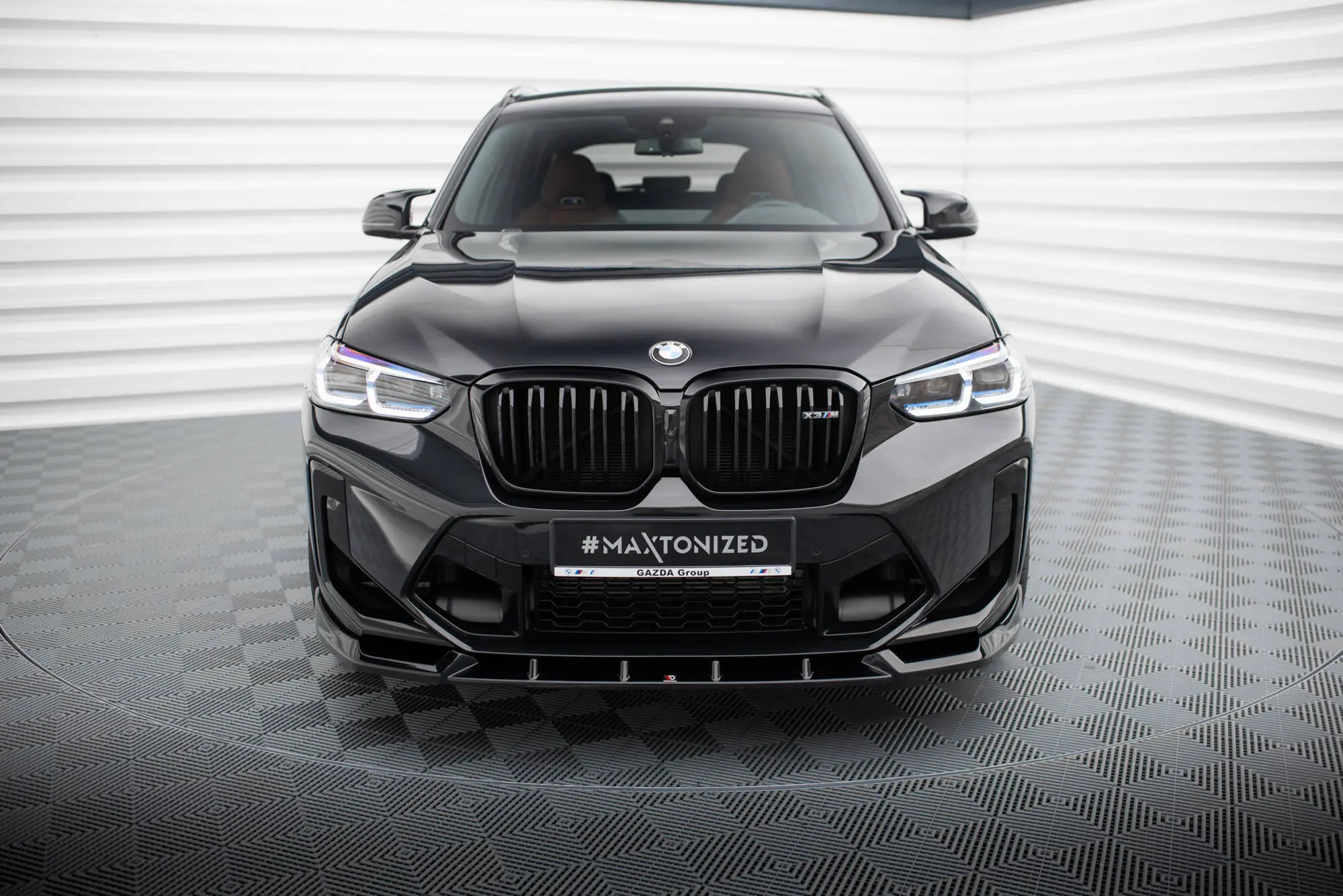Frontspoiler BMW X3 M (F97) facelift 2021 - > | V.1 Glossy Black Edition – bilde 4