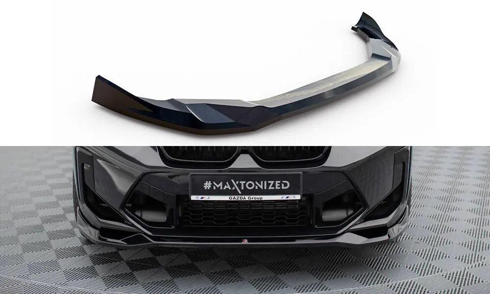 Frontspoiler BMW X3 M (F97) facelift 2021 - > | V.2 Glossy Black Edition – bilde 2