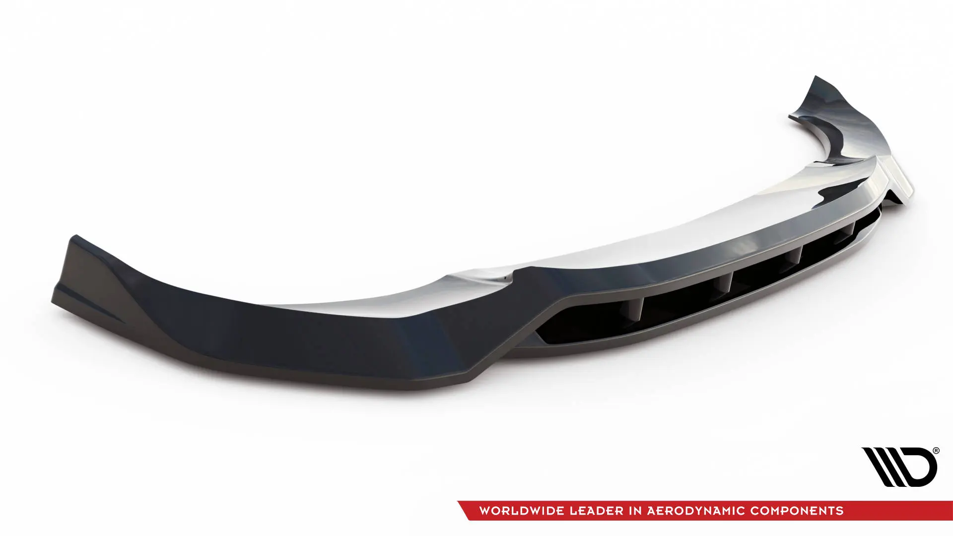 Frontspoiler BMW X3 (M40d /M40i) 2019 - 2024 / X3 M-Pack G01 2018 - 2024 | V.2 Glossy Black Edition – bilde 4