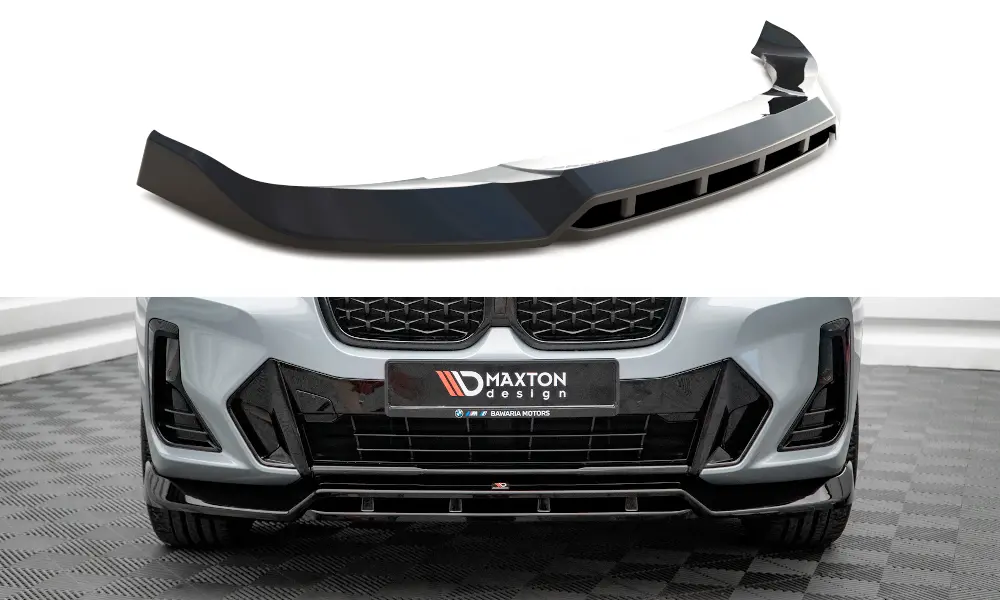 Frontspoiler BMW X4 (G02) M-Pakke Facelift 2021-> | V.1 Glossy Black Edition – bilde 2